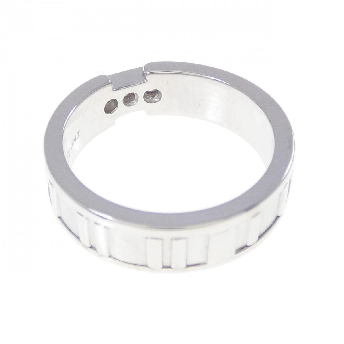 Tiffany White Gold Band Ring (Pre-Owned)