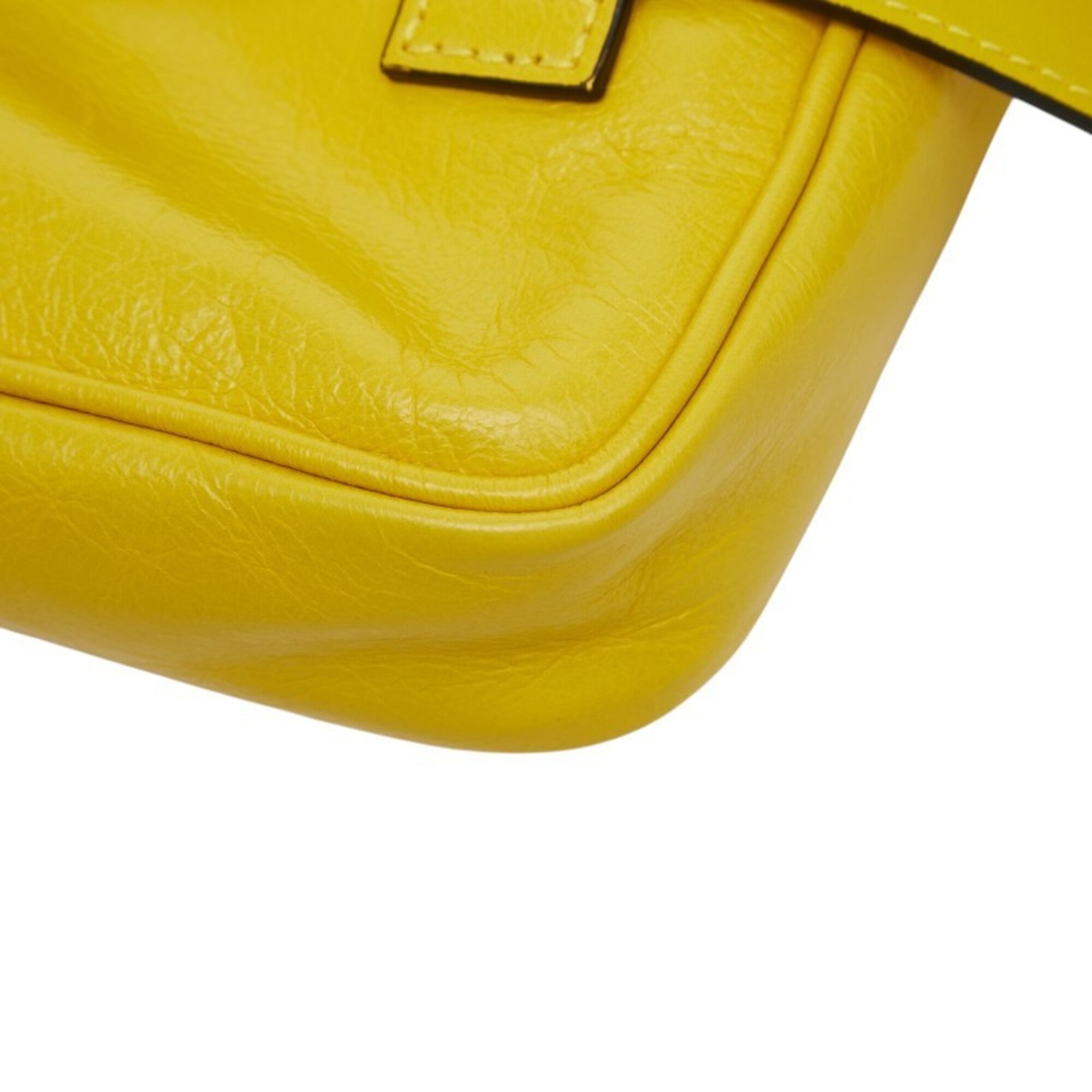 Gucci Yellow Leather Fanny Pack (Pre-Owned)
