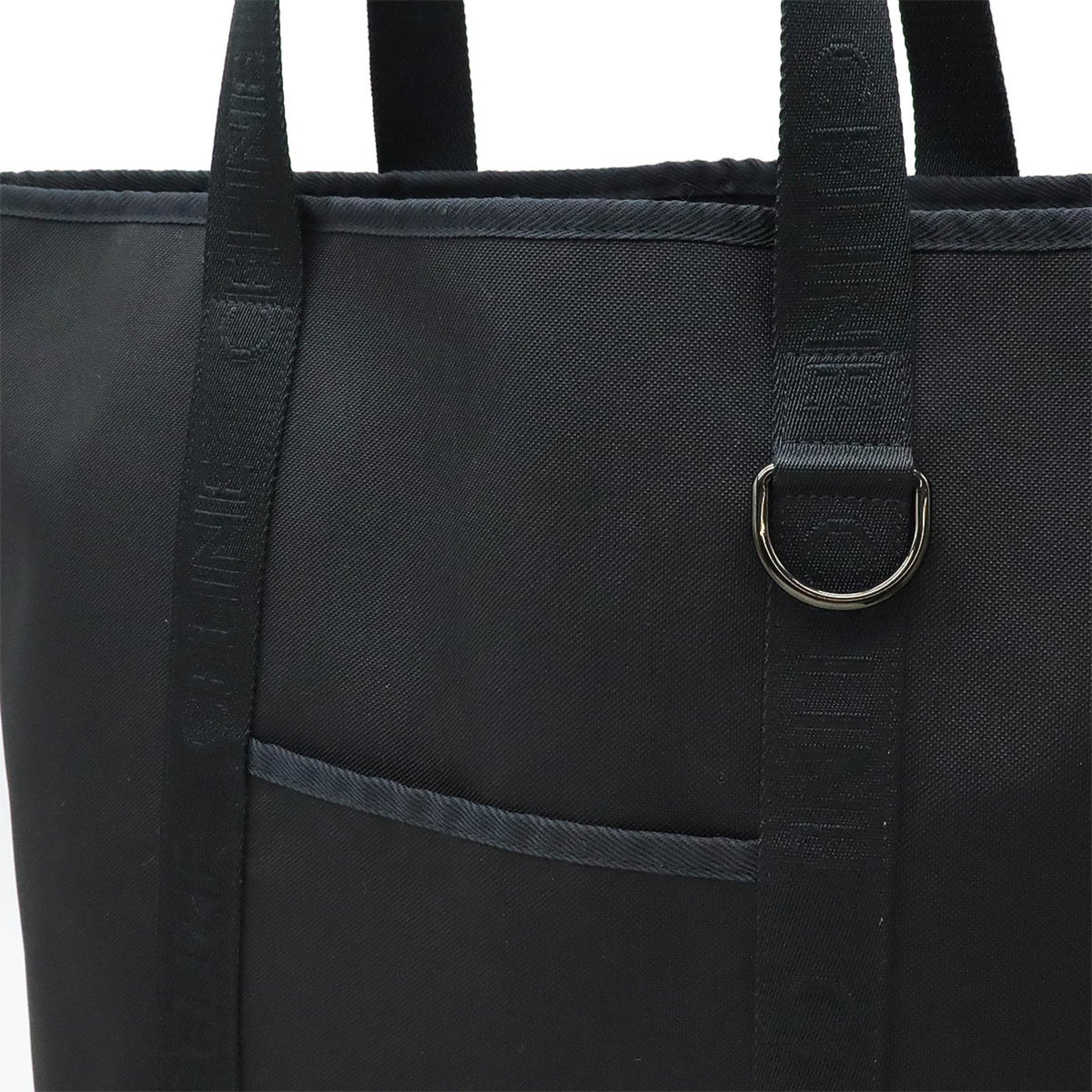 Celine Black Nylon Canvas Tote Bag (Pre-Owned)