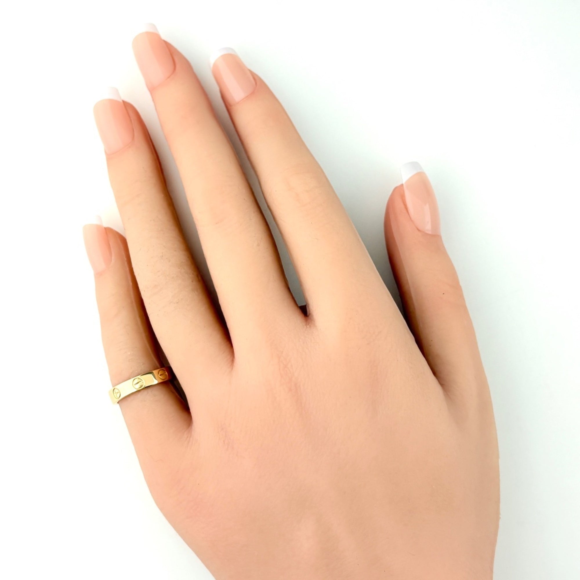 Cartier Love Yellow Band Ring (Pre-Owned)