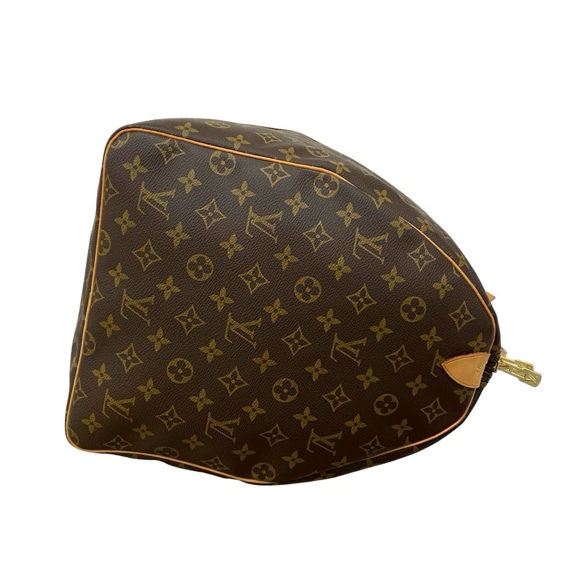 Louis Vuitton Brown Leather Pvc Boston Bag Handbag (Pre-Owned)