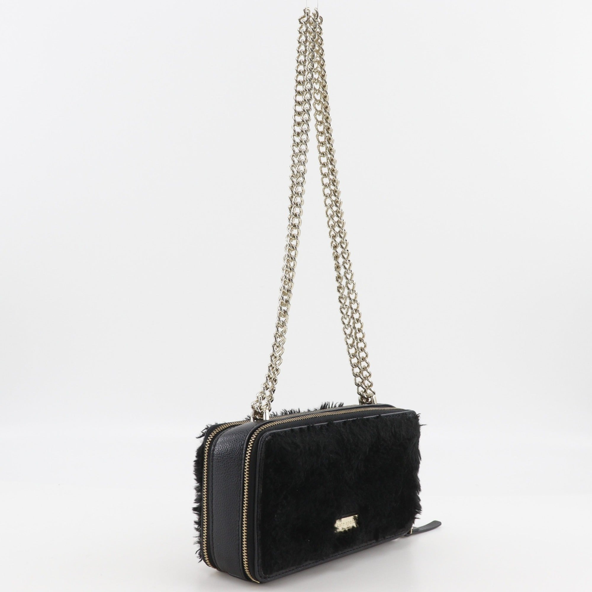 Kate Spade Black Leather Shoulder Bag (Pre-Owned)