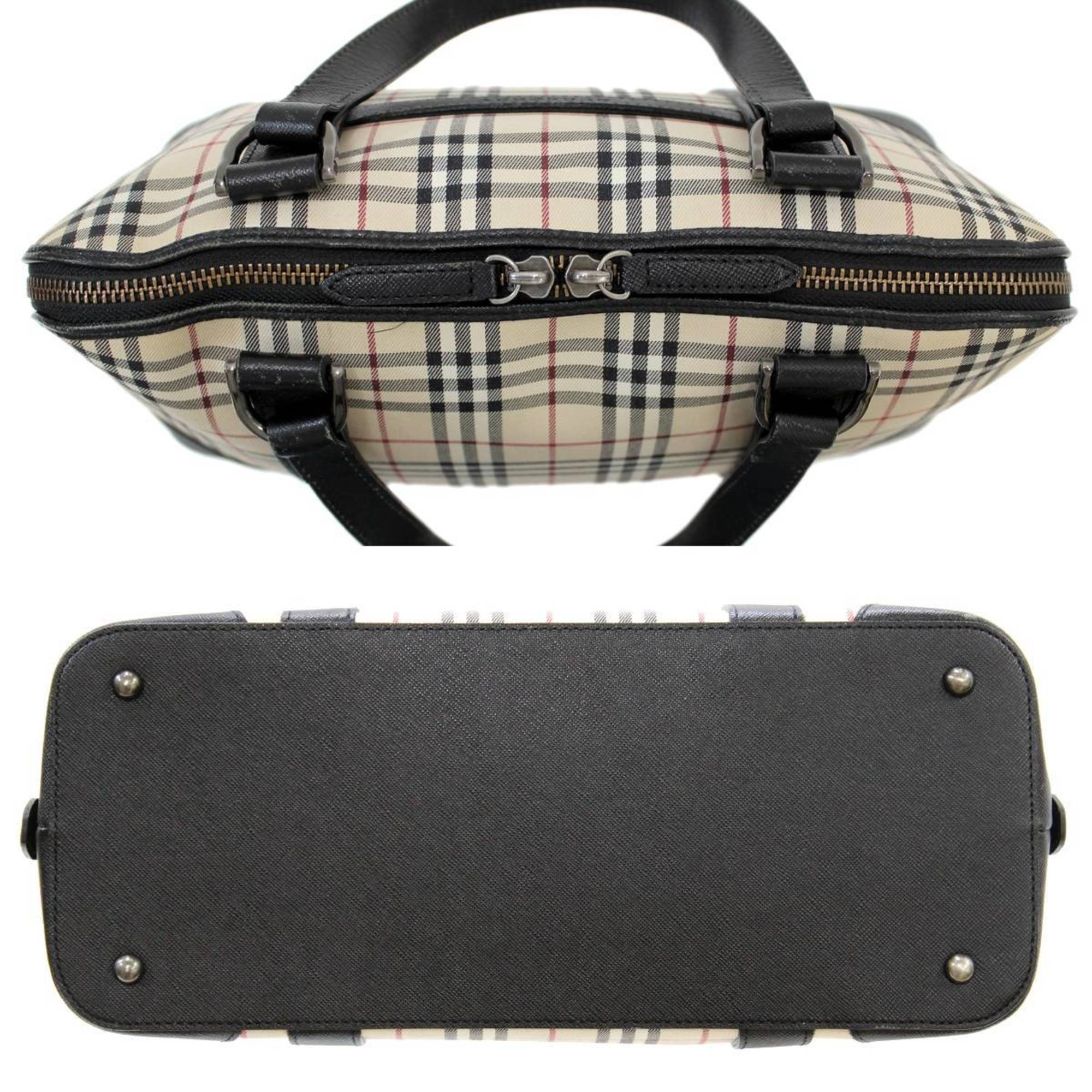 Burberry Multi-Color Canvas Handbag (Pre-Owned)