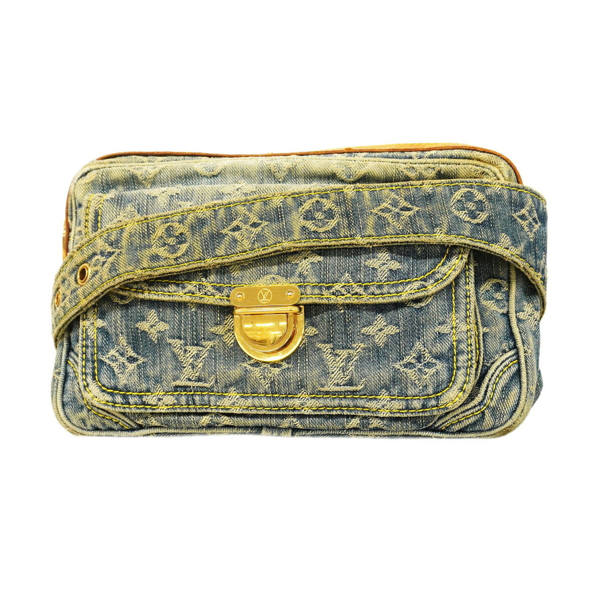 Louis Vuitton Blue Fanny Pack (Pre-Owned)