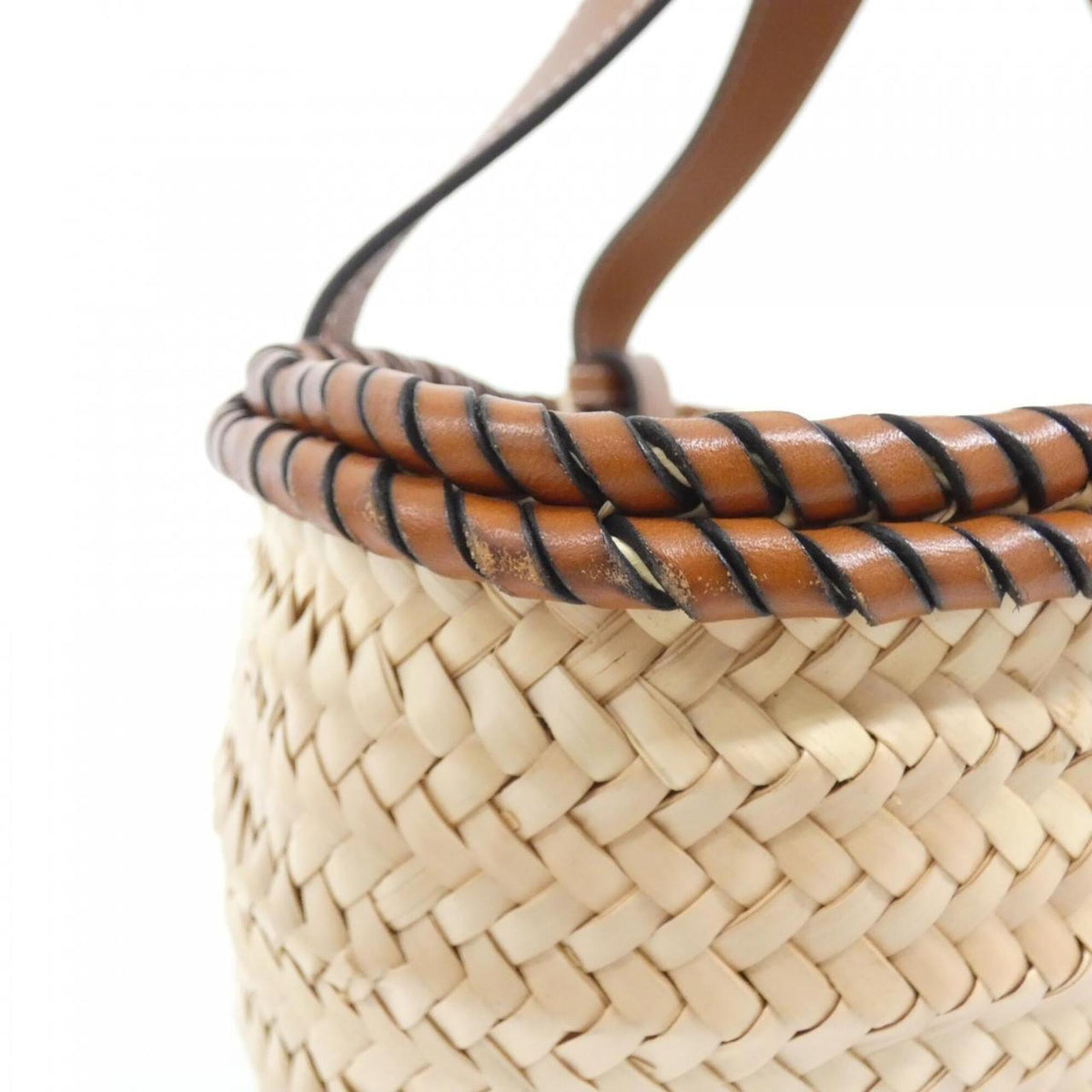 Loewe Beige Raffia Handbag (Pre-Owned)