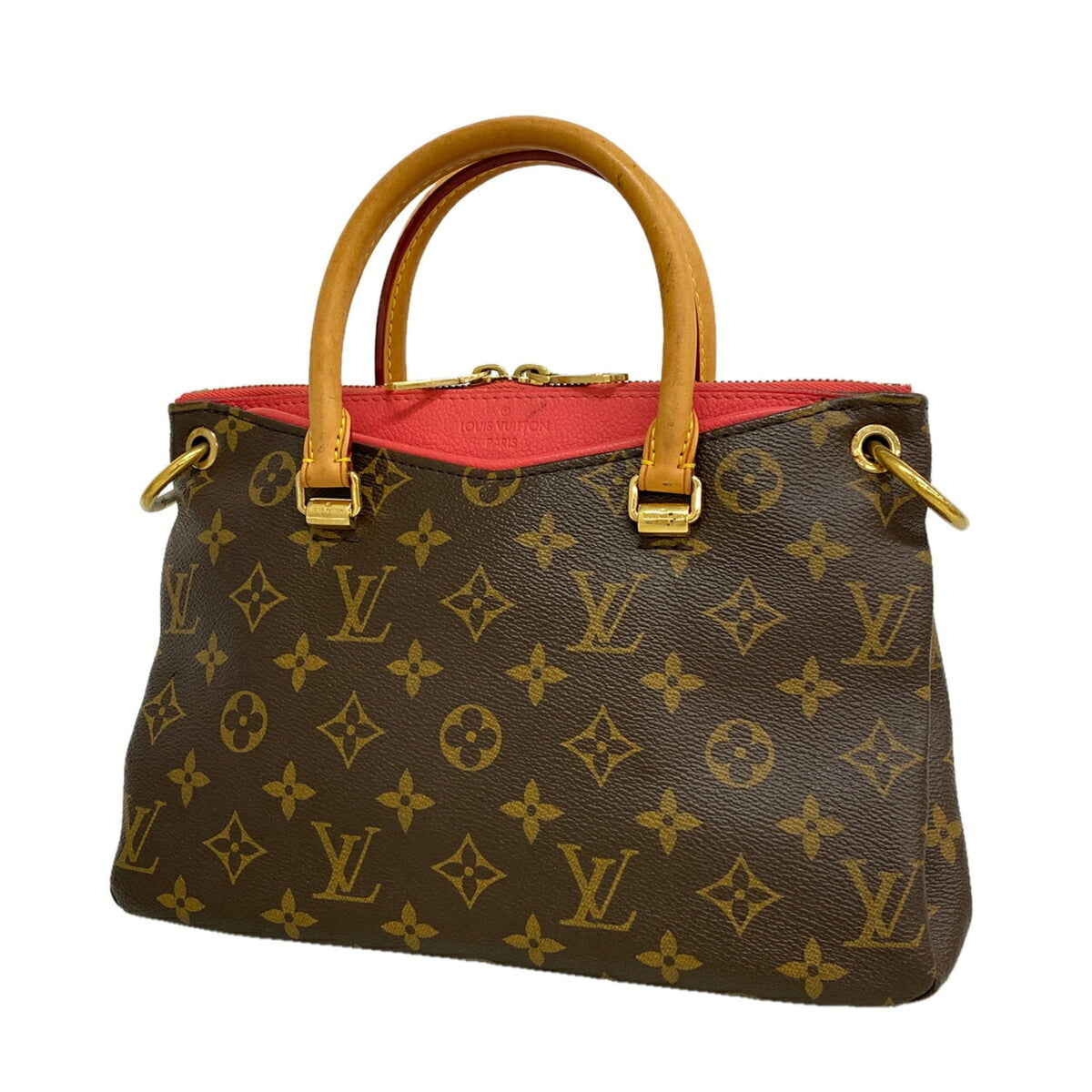 Louis Vuitton Brown Poppy Petal Handbag (Pre-Owned)