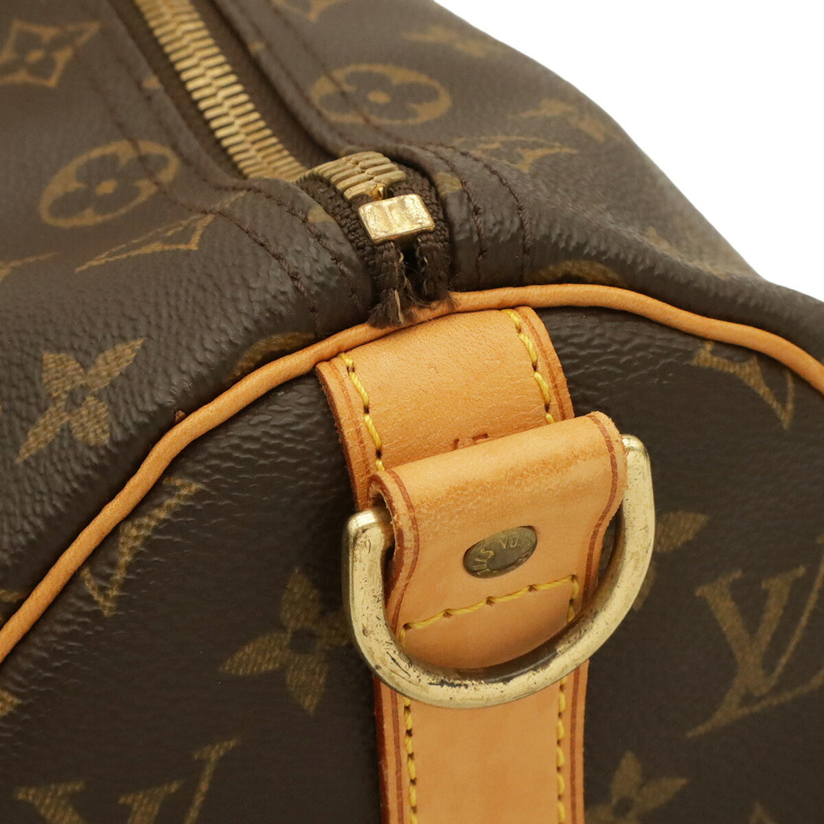 Louis Vuitton Brown Monogram Monogram Boston Bag Handbag Shoulder Bag (Pre-Owned)