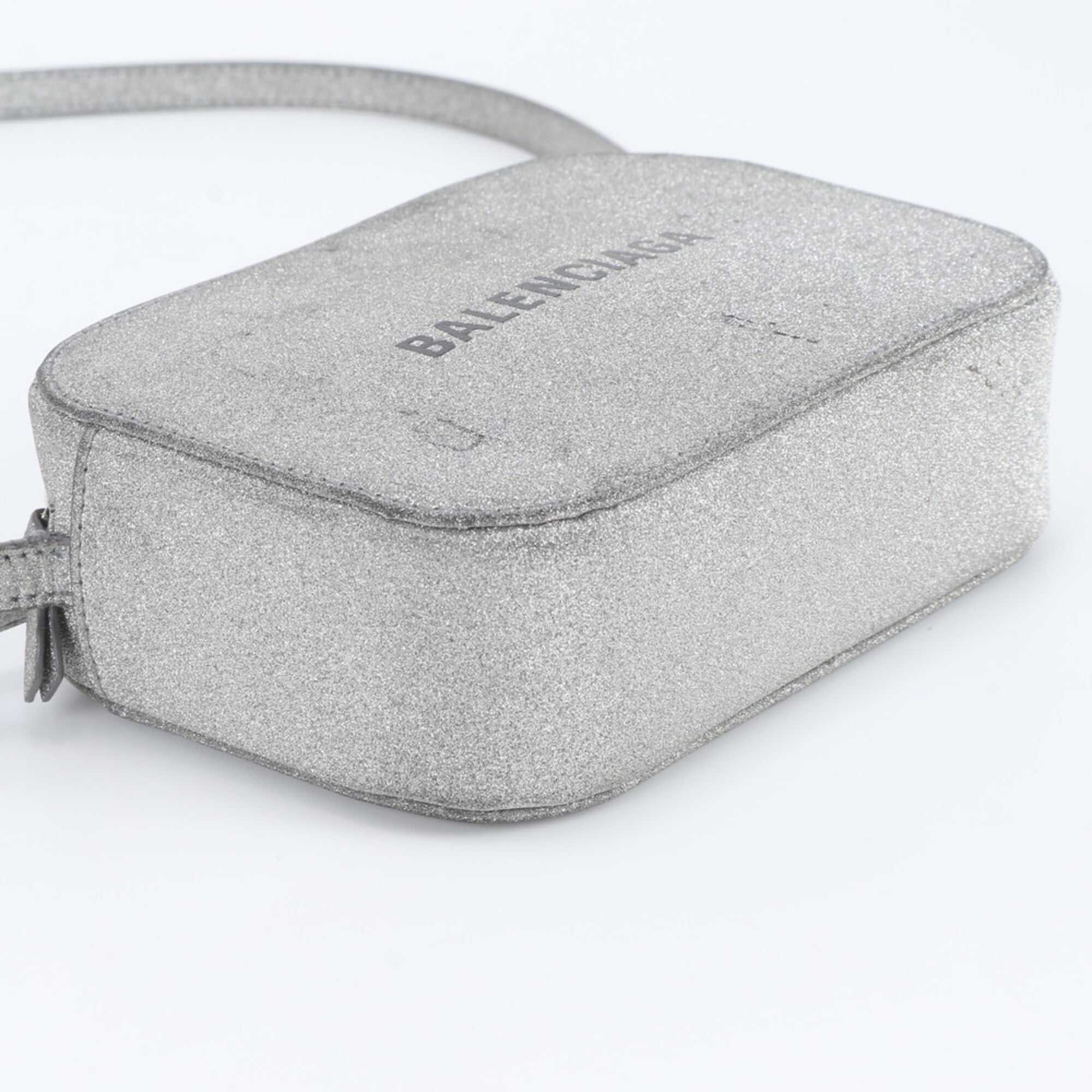 Balenciaga Silver Leather Shoulder Bag (Pre-Owned)