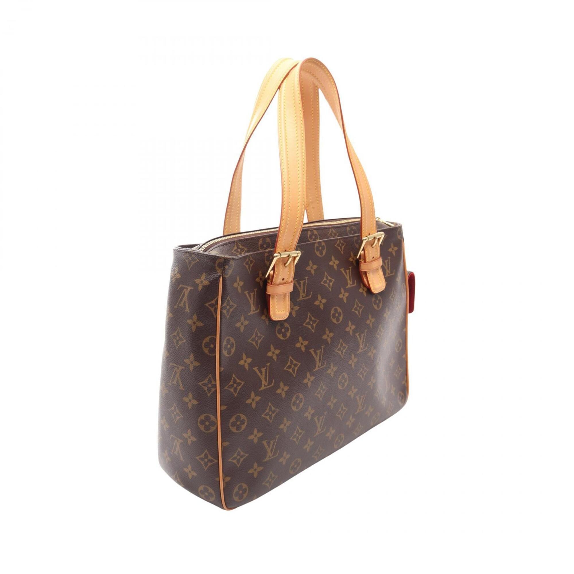 Louis Vuitton Brown Monogram Monogram Leather Handbag (Pre-Owned)