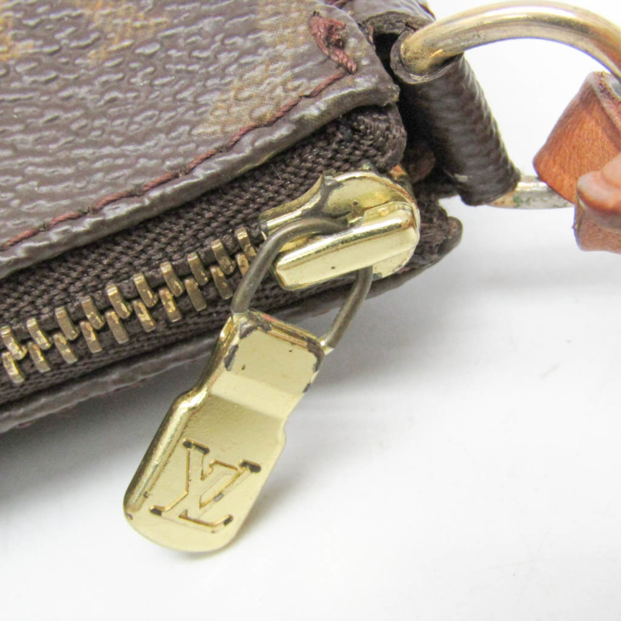 Louis Vuitton Pochette Accessoires Nm Monogram Canvas Brown Canvas Clutche & Pouche Bag (Pre-Owned)