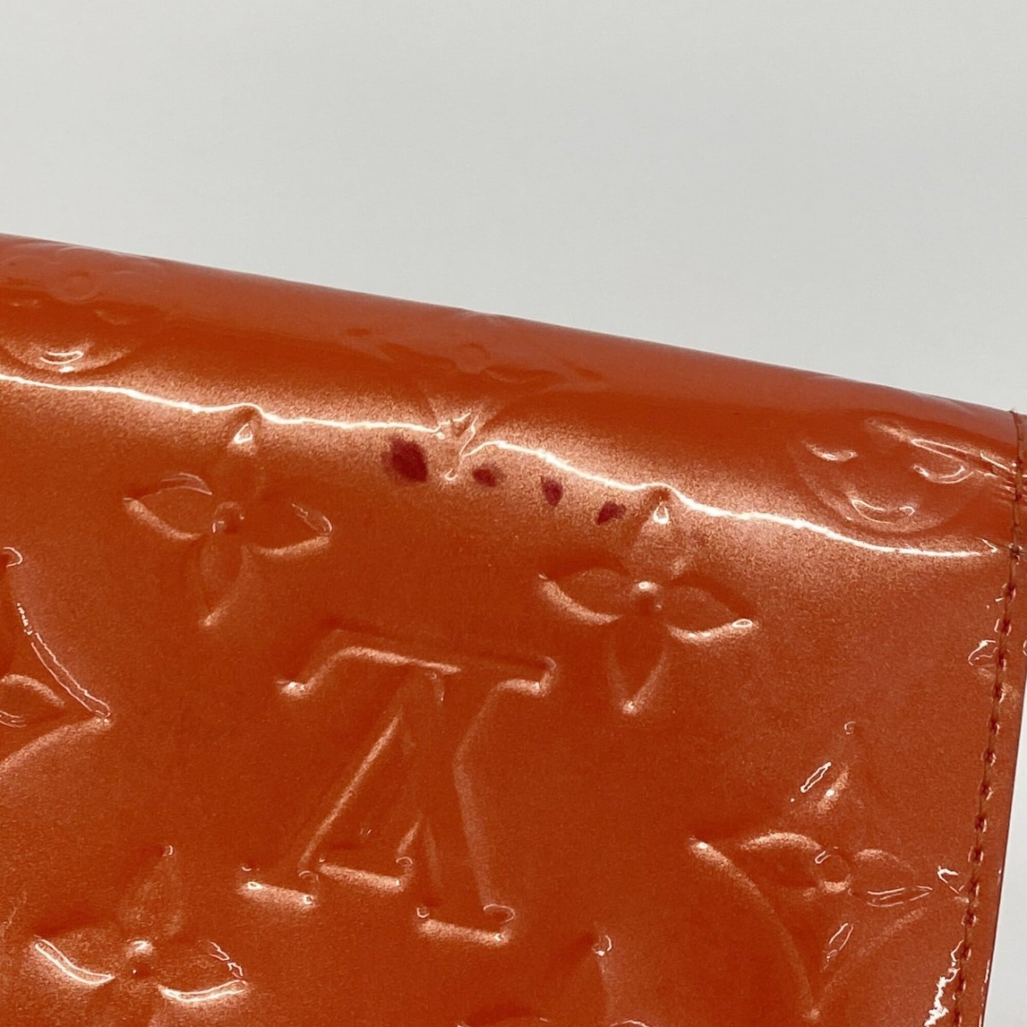 Louis Vuitton Orange Sunset Long Wallet (Bi-Fold) (Pre-Owned)