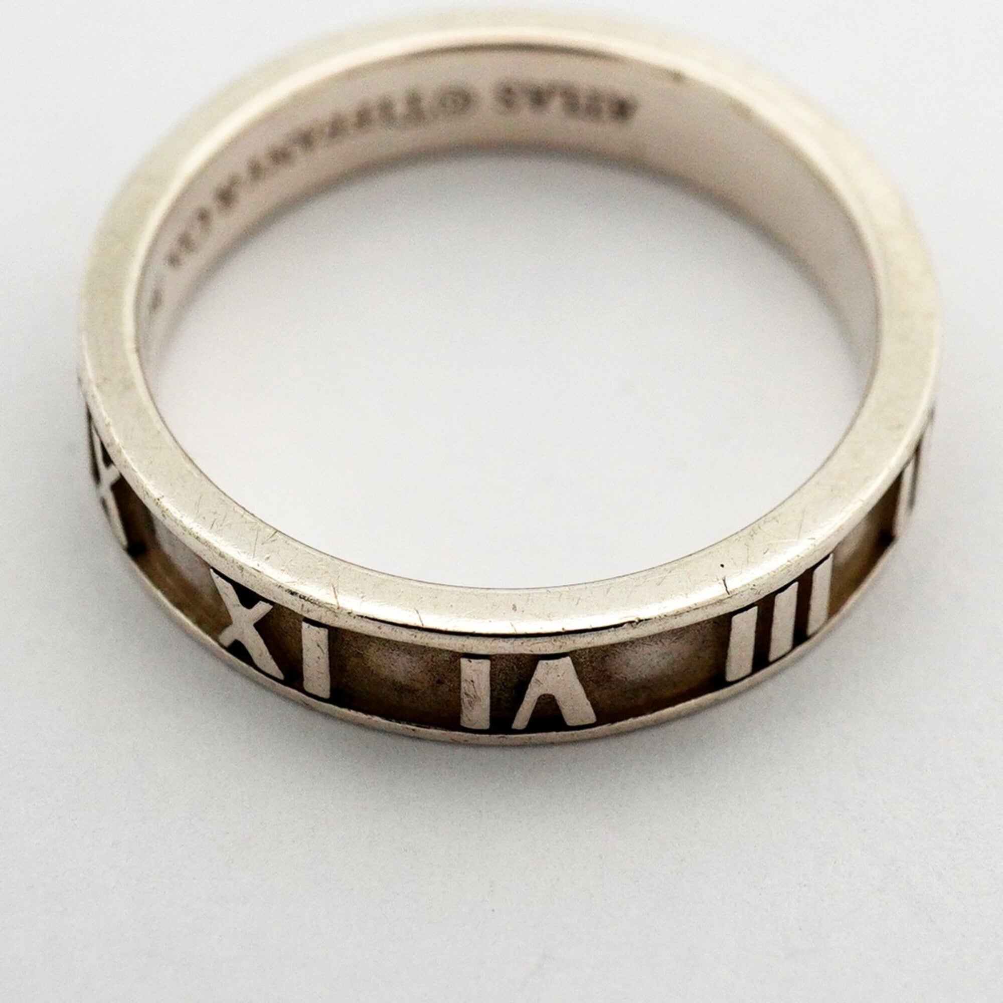 Tiffany Silver 925 Band Ring (Pre-Owned)