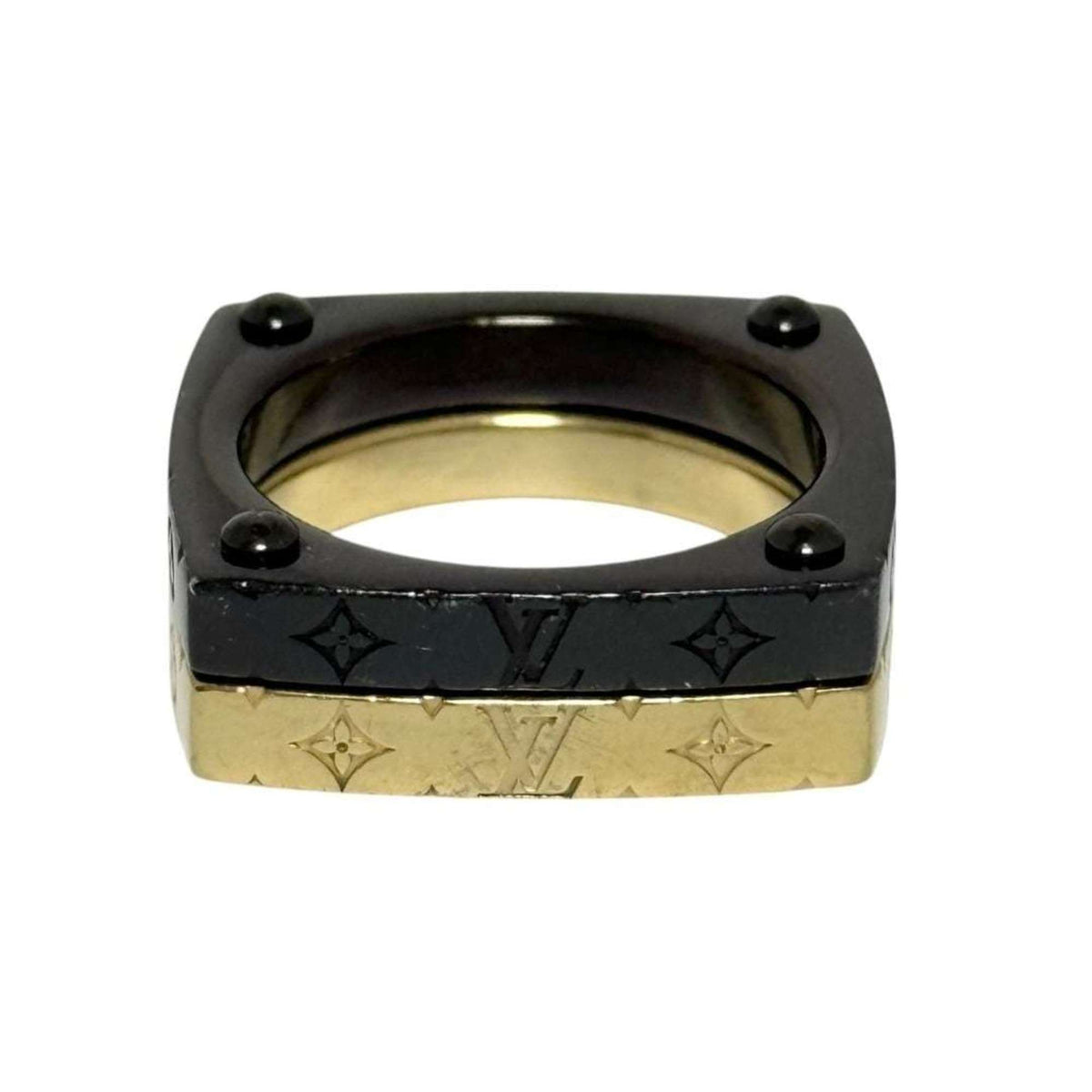 Louis Vuitton Metal Band Ring (Pre-Owned)