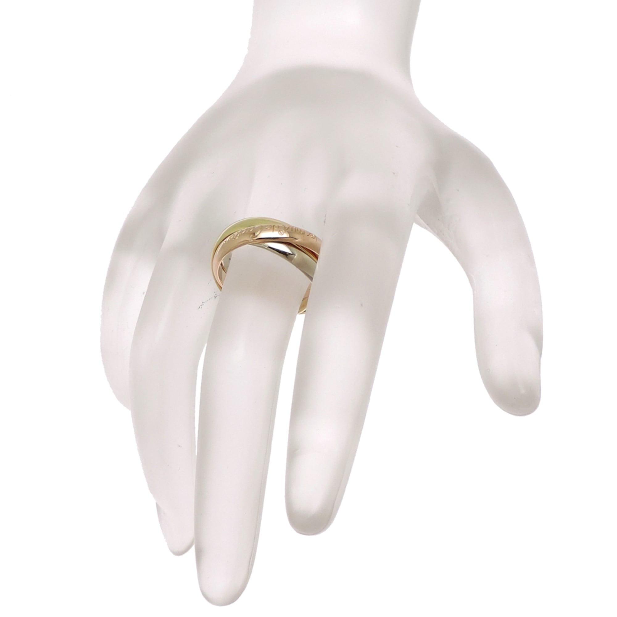 Cartier Yellow Gold (18K) Pink Gold (18K) White Gold (18K) Band Ring (Pre-Owned)