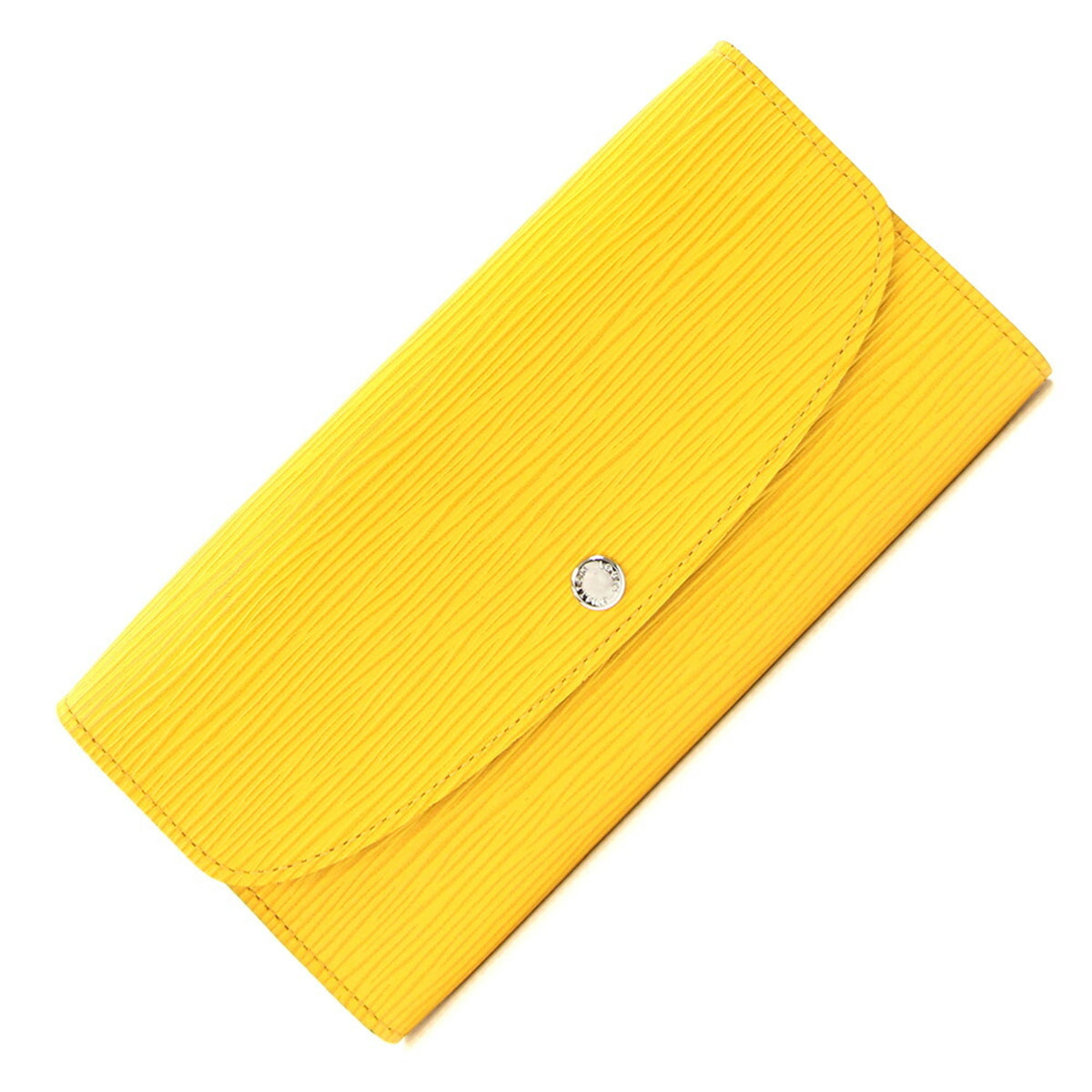 Louis Vuitton Epi Mimosa Yellow Epi Leather Long Wallet (Bi-Fold) (Pre-Owned)