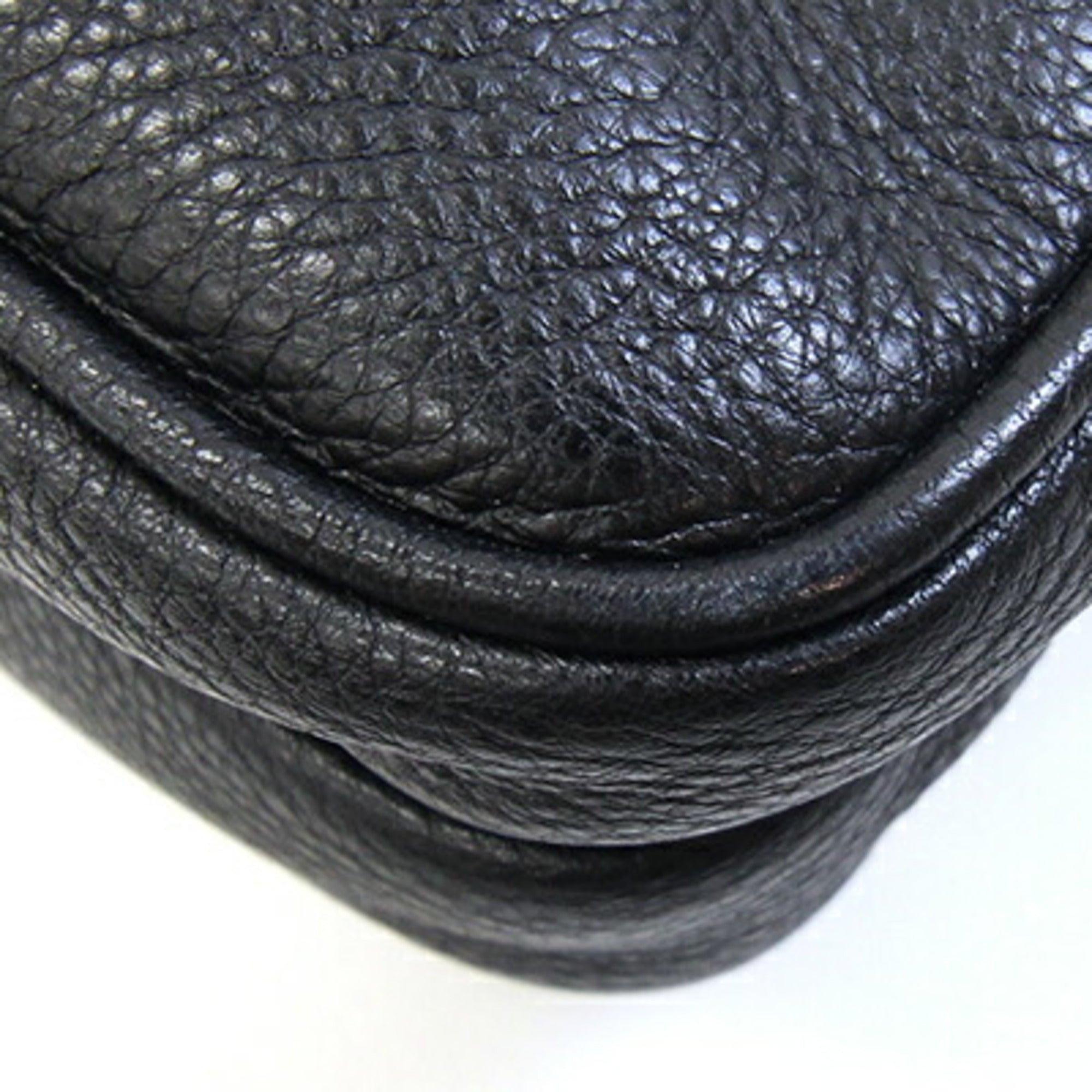 Prada Black Leather Shoulder Bag (Pre-Owned)