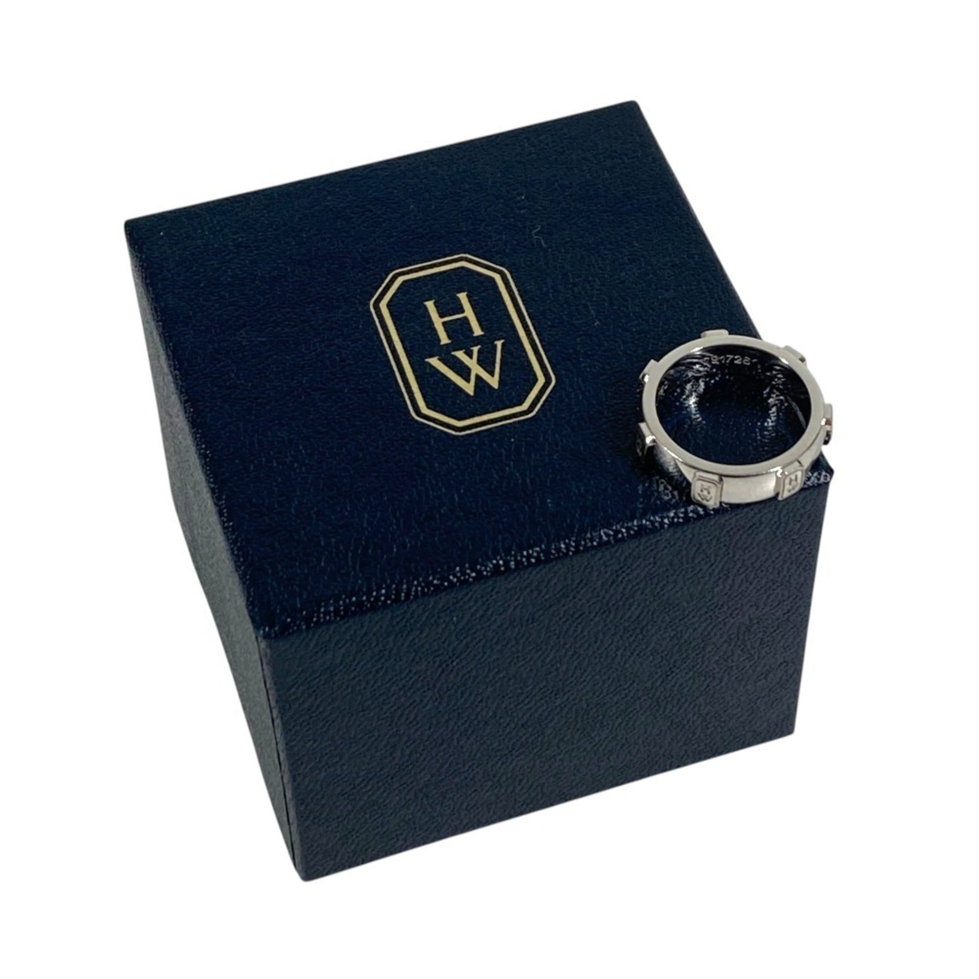 Harry Winston Silver Band Ring (Pre-Owned)