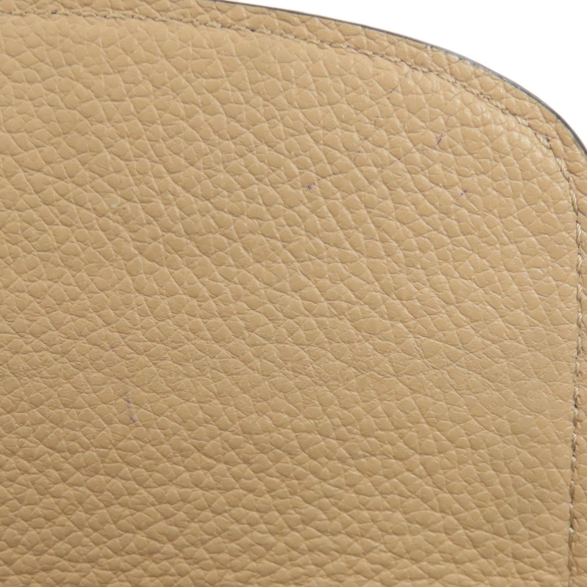 Louis Vuitton Beige Black Monogram Empreinte Long Wallet (Bi-Fold) (Pre-Owned)