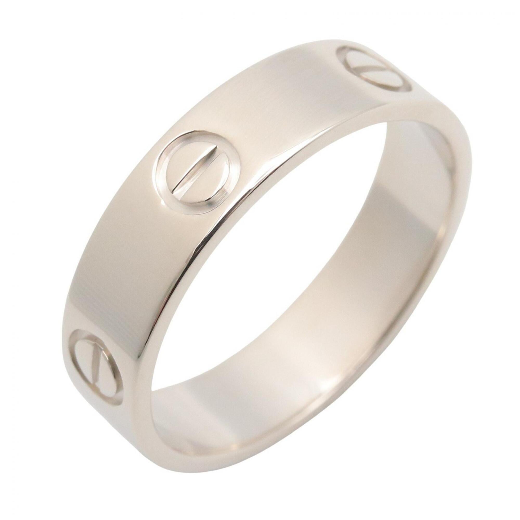 Cartier White Gold White Gold (18K) Band Ring (Pre-Owned)