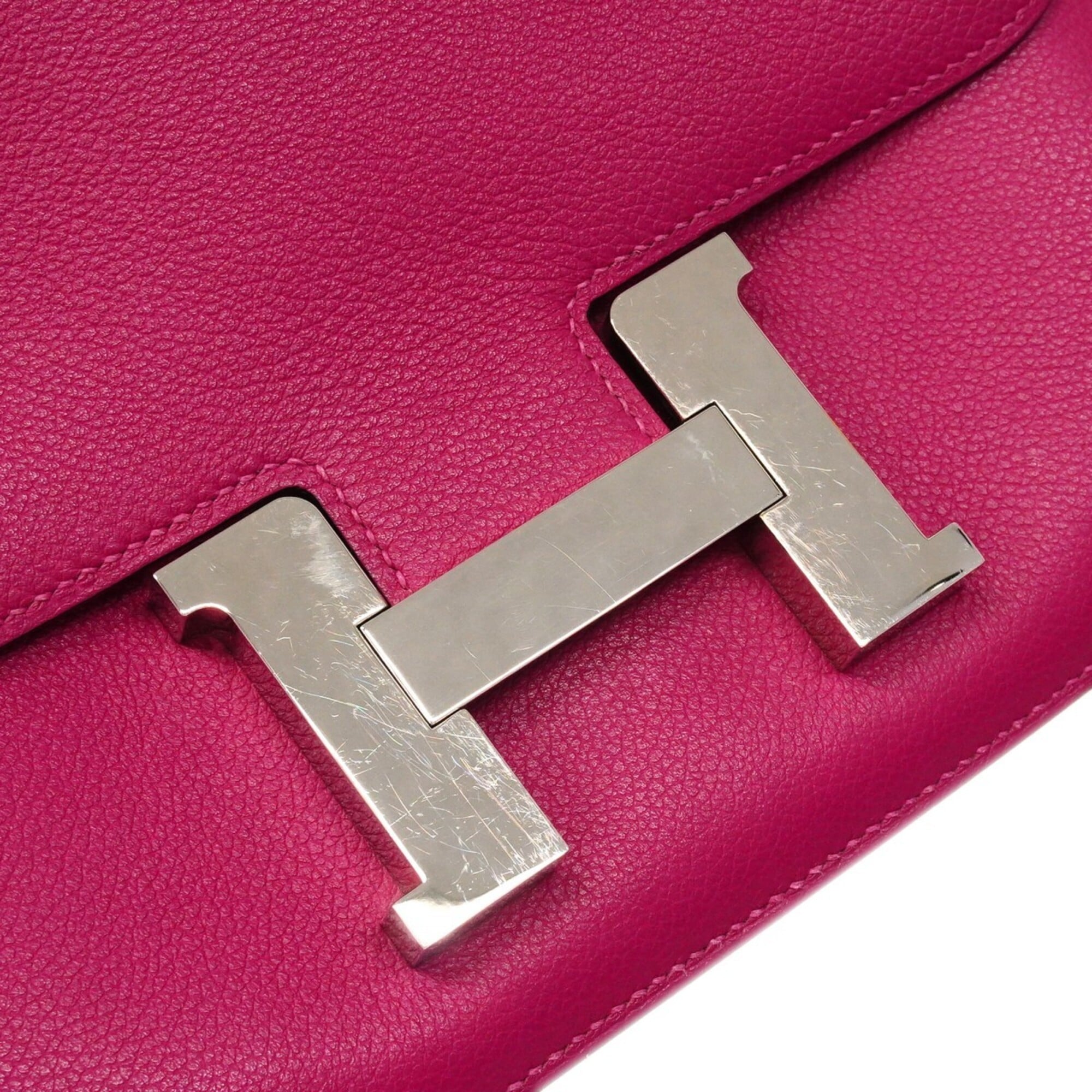 Hermes Rose Purple Shoulder Bag (Pre-Owned)
