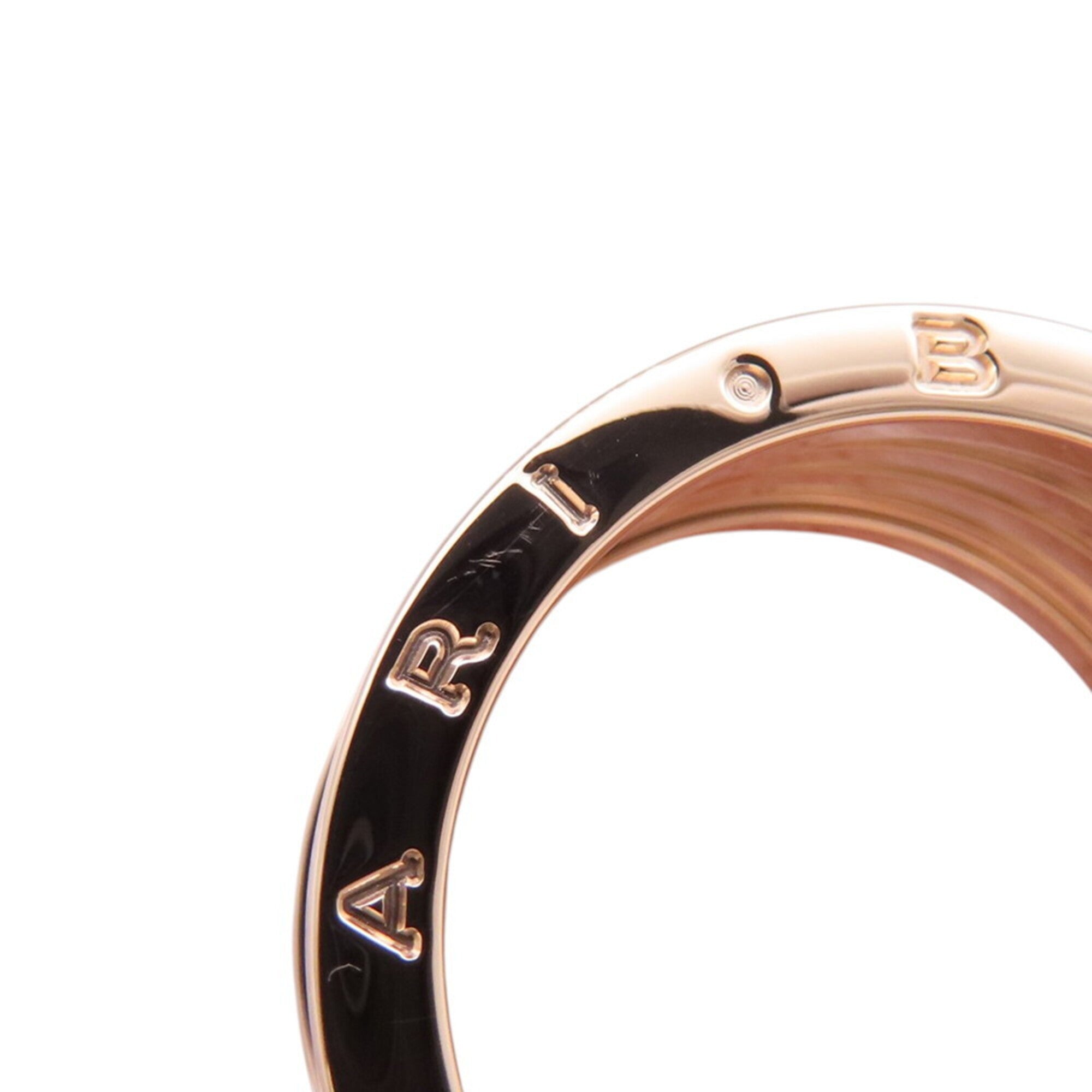 Bvlgari Pink Gold (18K) Ceramic Band Ring (Pre-Owned)