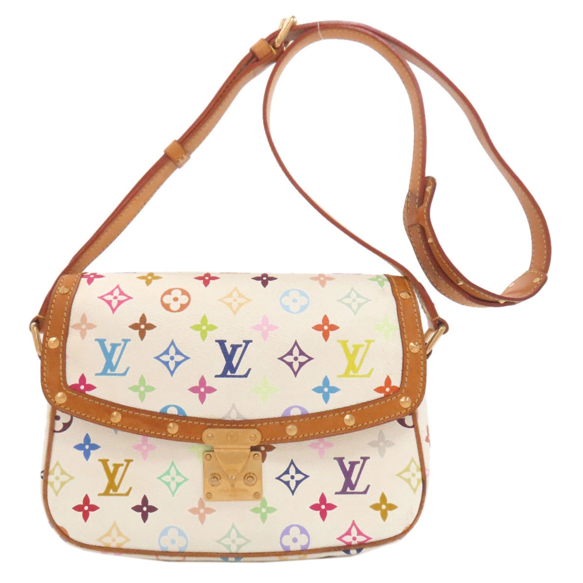 Louis Vuitton Blanc Monogram Multicolore Shoulder Bag (Pre-Owned)