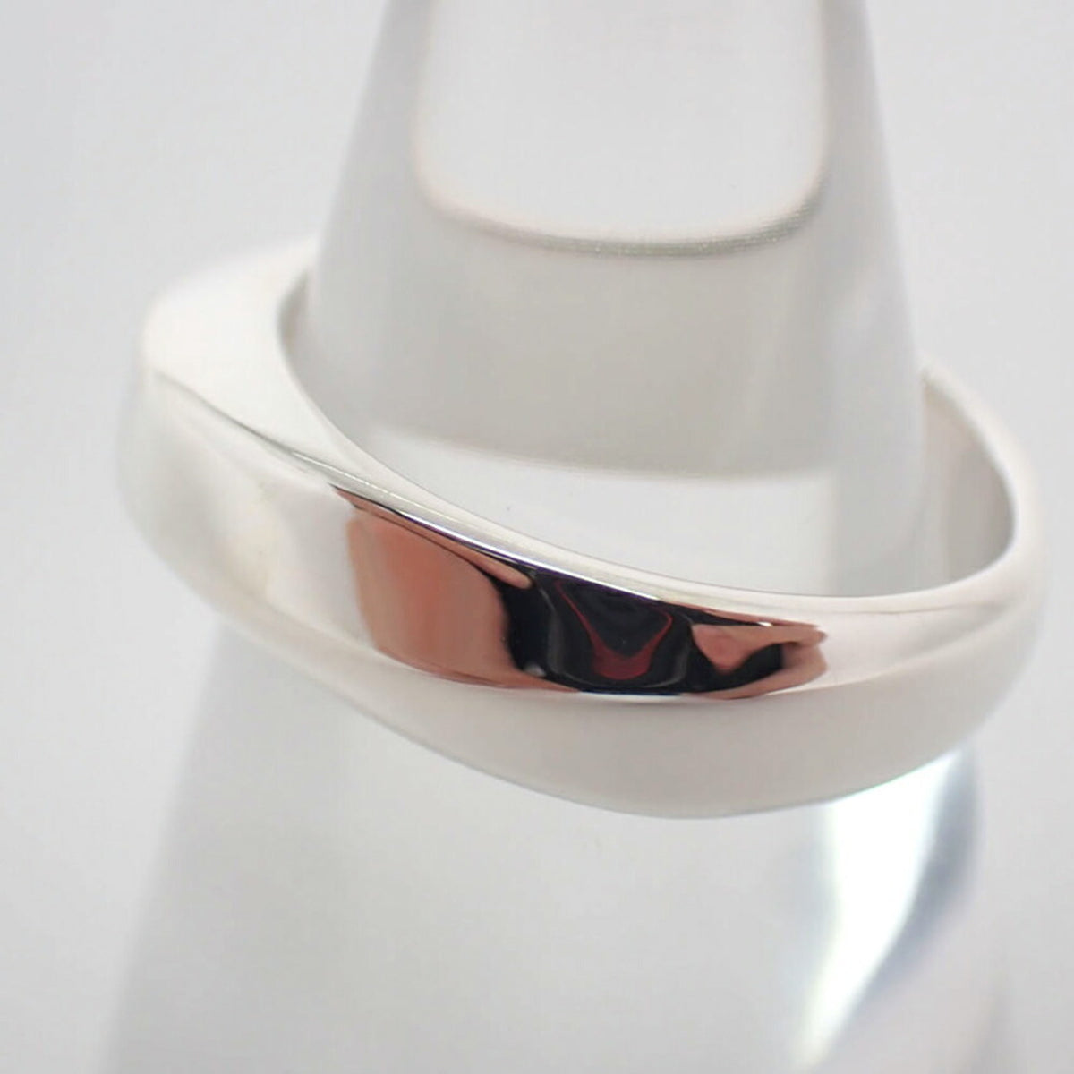 Tiffany Sterling Silver 925 Band Ring (Pre-Owned)