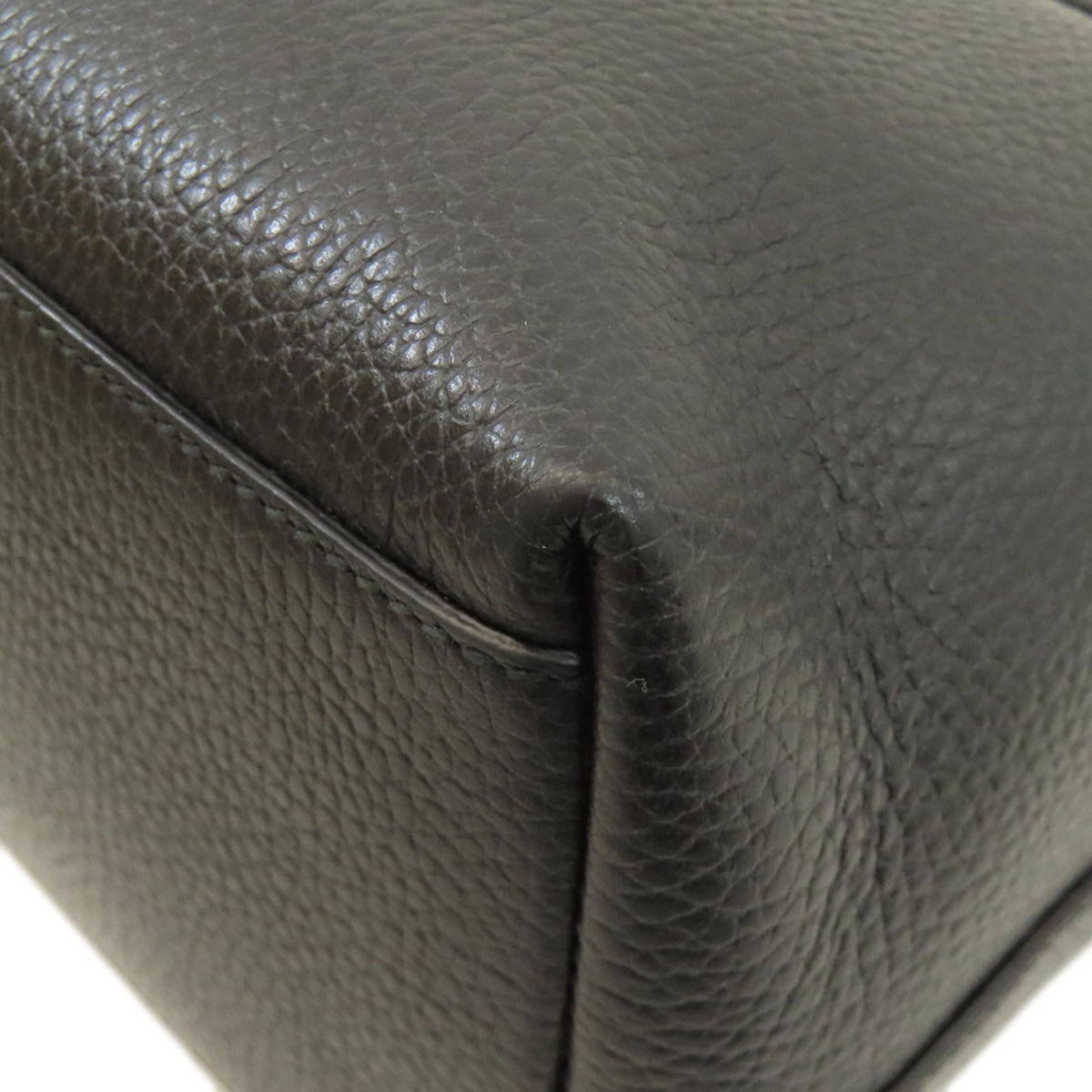 Gucci Black Leather Handbag (Pre-Owned)