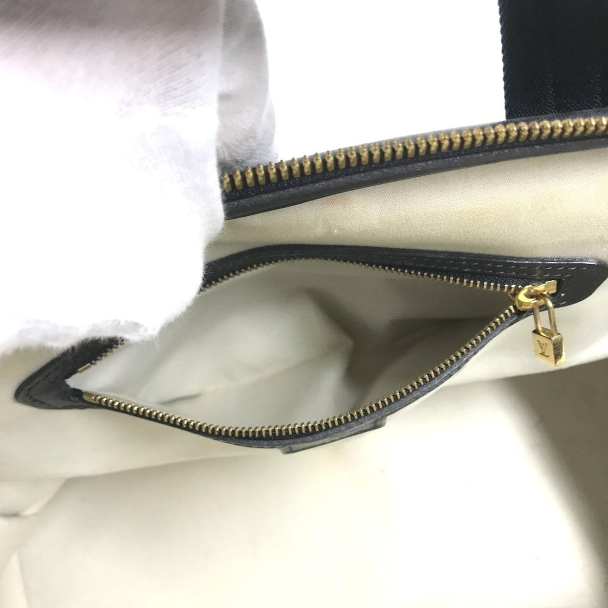 Louis Vuitton Navy Monogram Mini Boston Bag Handbag Shoulder Bag (Pre-Owned)