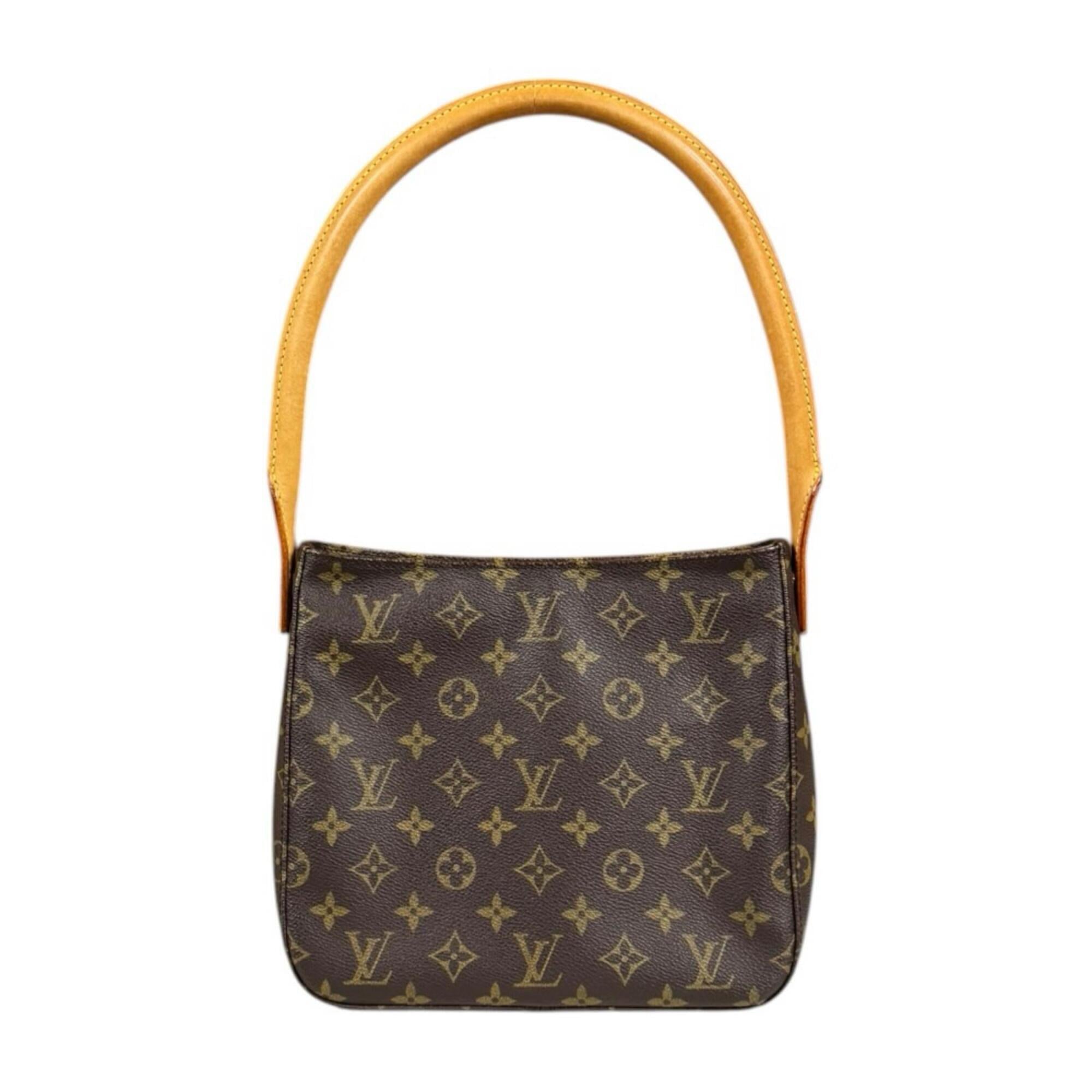 Louis Vuitton Brown Monogram Canvas Handbag (Pre-Owned)