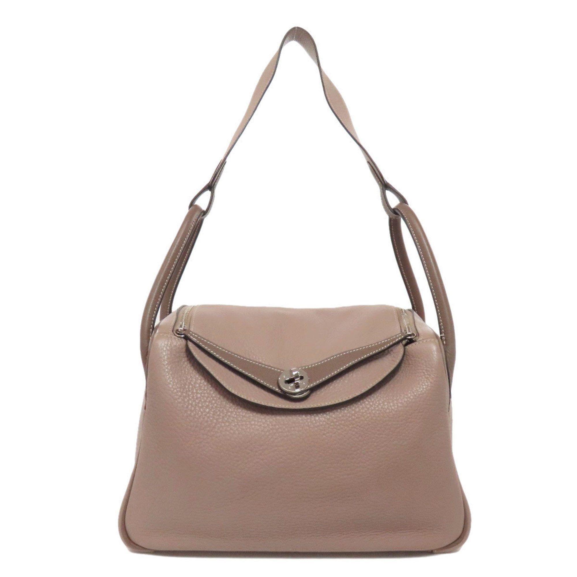Hermes Lindy Etoupe Gray Gris Tourterelle Handbag (Pre-Owned)