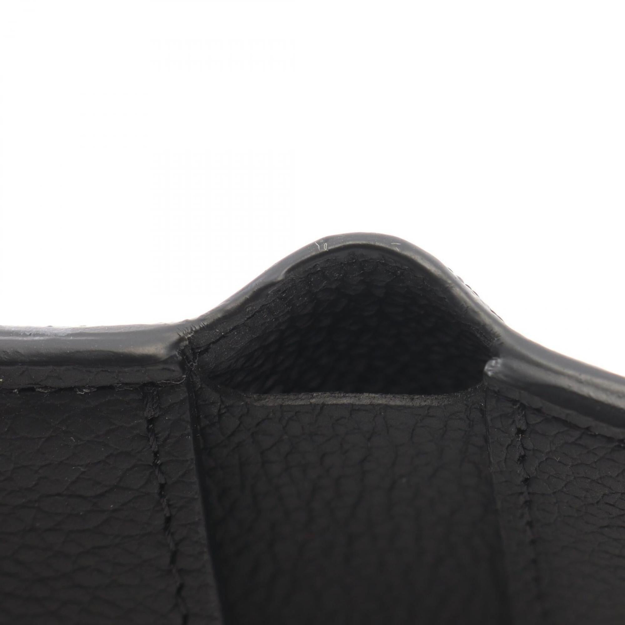 Louis Vuitton Black Gray Noir Coated Canvas Pvc Bill Wallet (Bi-Fold) (Pre-Owned)