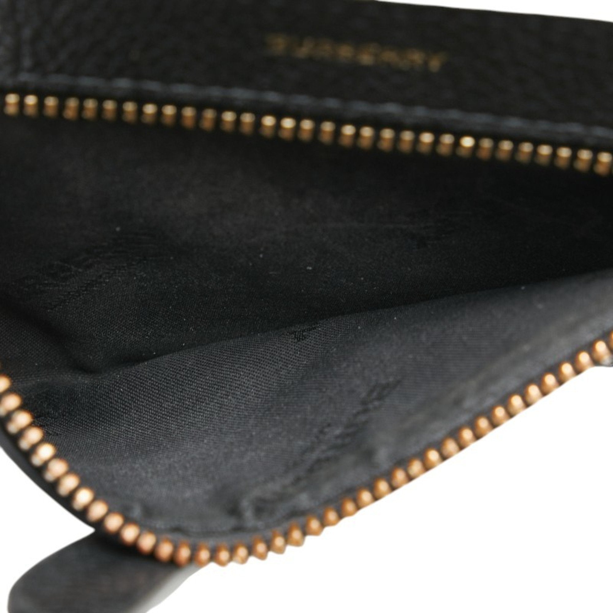 Burberry Black Leather Wallet (Bi-Fold) (Pre-Owned)