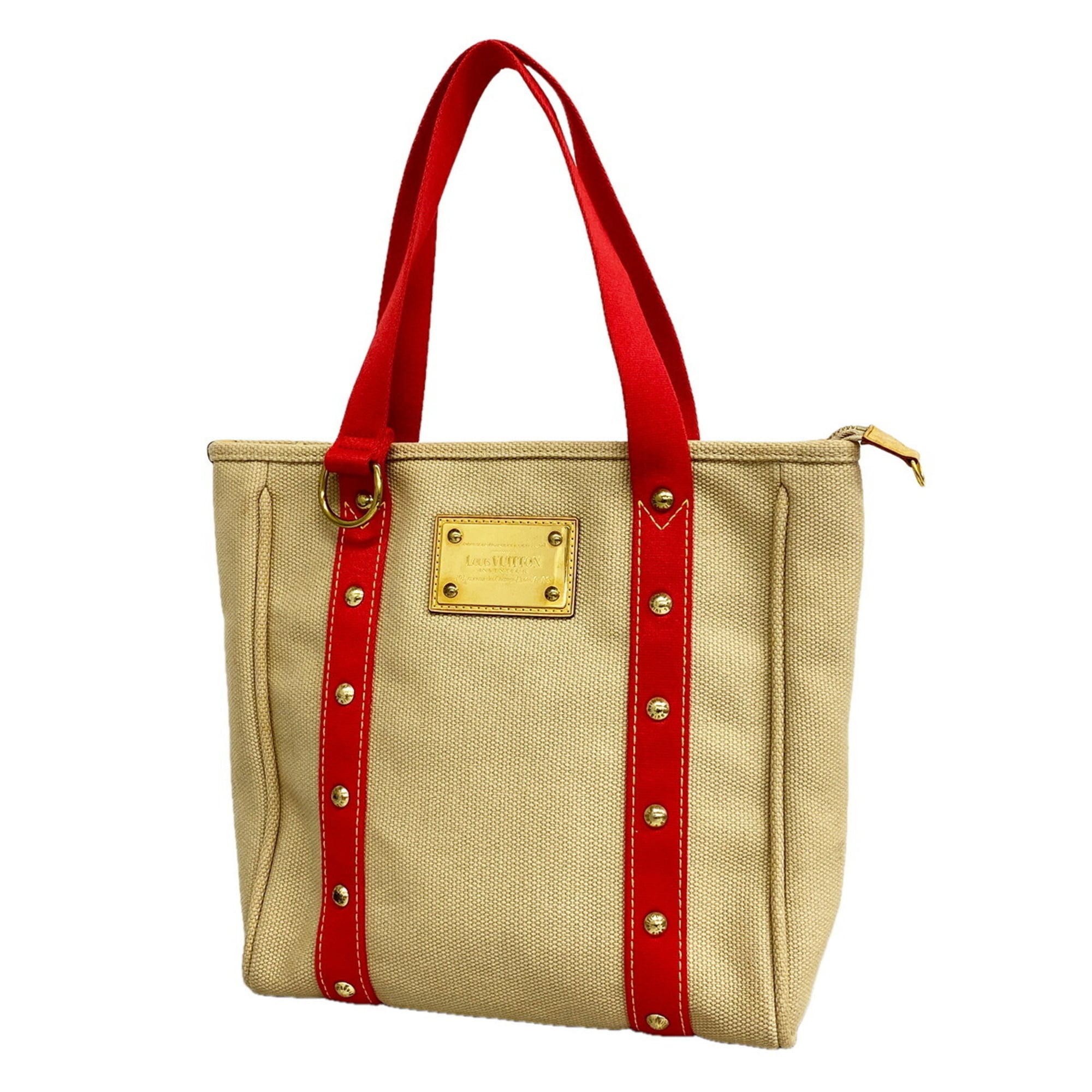 Louis Vuitton Beige Tote Bag (Pre-Owned)