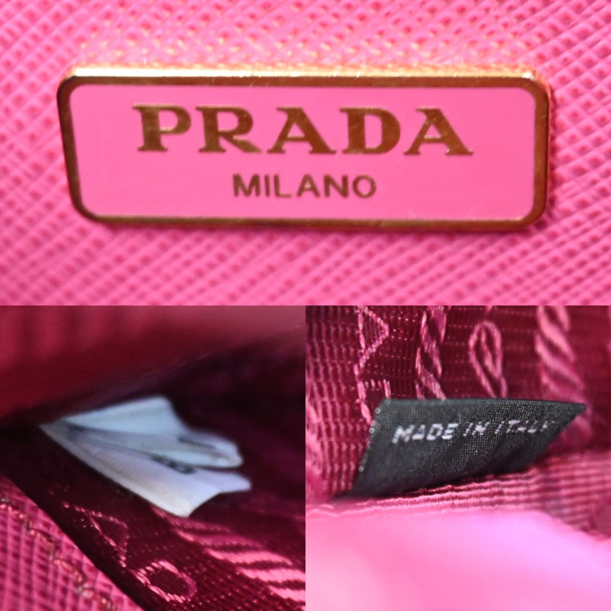 Prada Fuxia Handbag (Pre-Owned)
