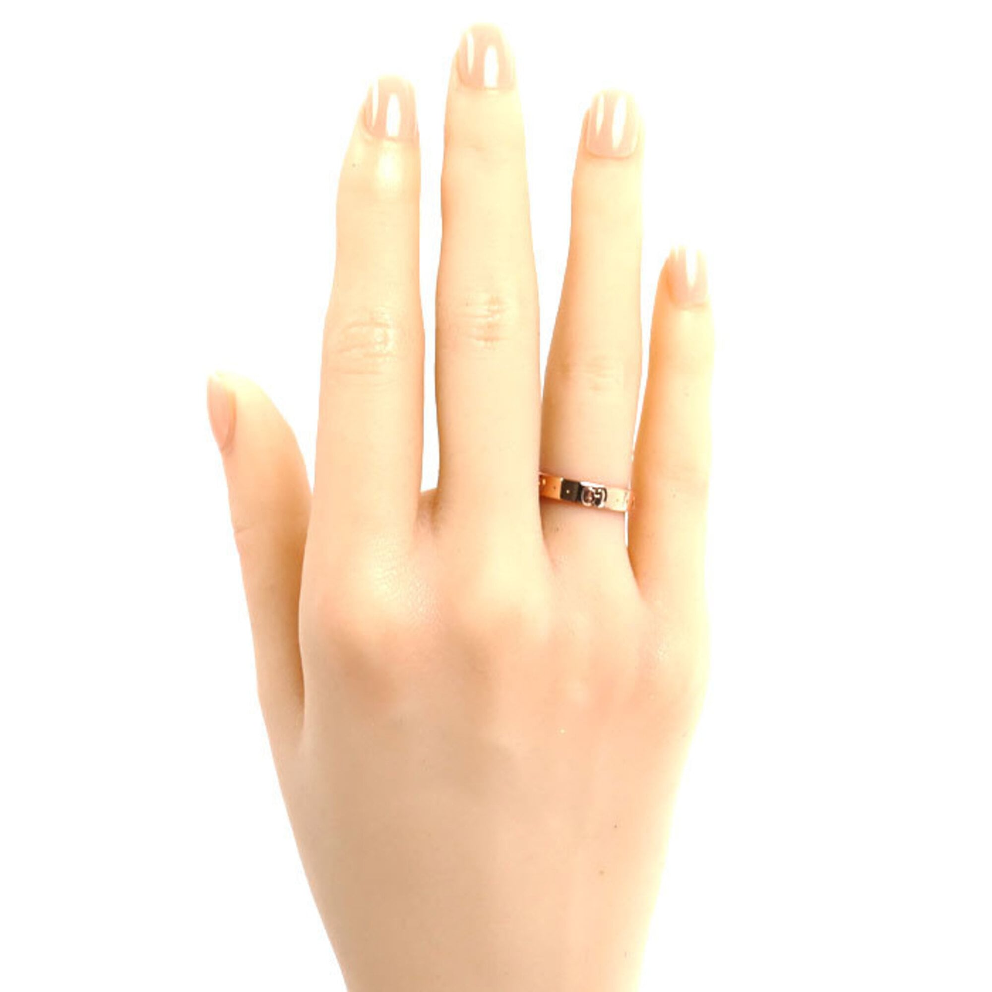 Gucci Pink Gold (18K) Band Ring (Pre-Owned)