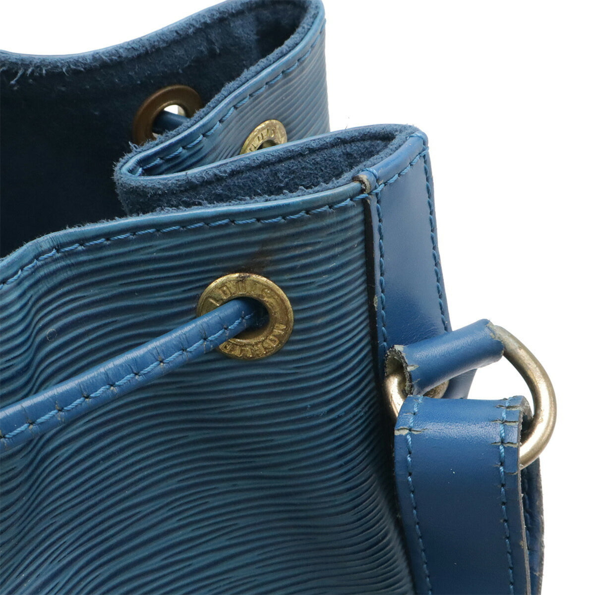 Louis Vuitton Epi Toledo Blue Epi Leather Shoulder Bag (Pre-Owned)