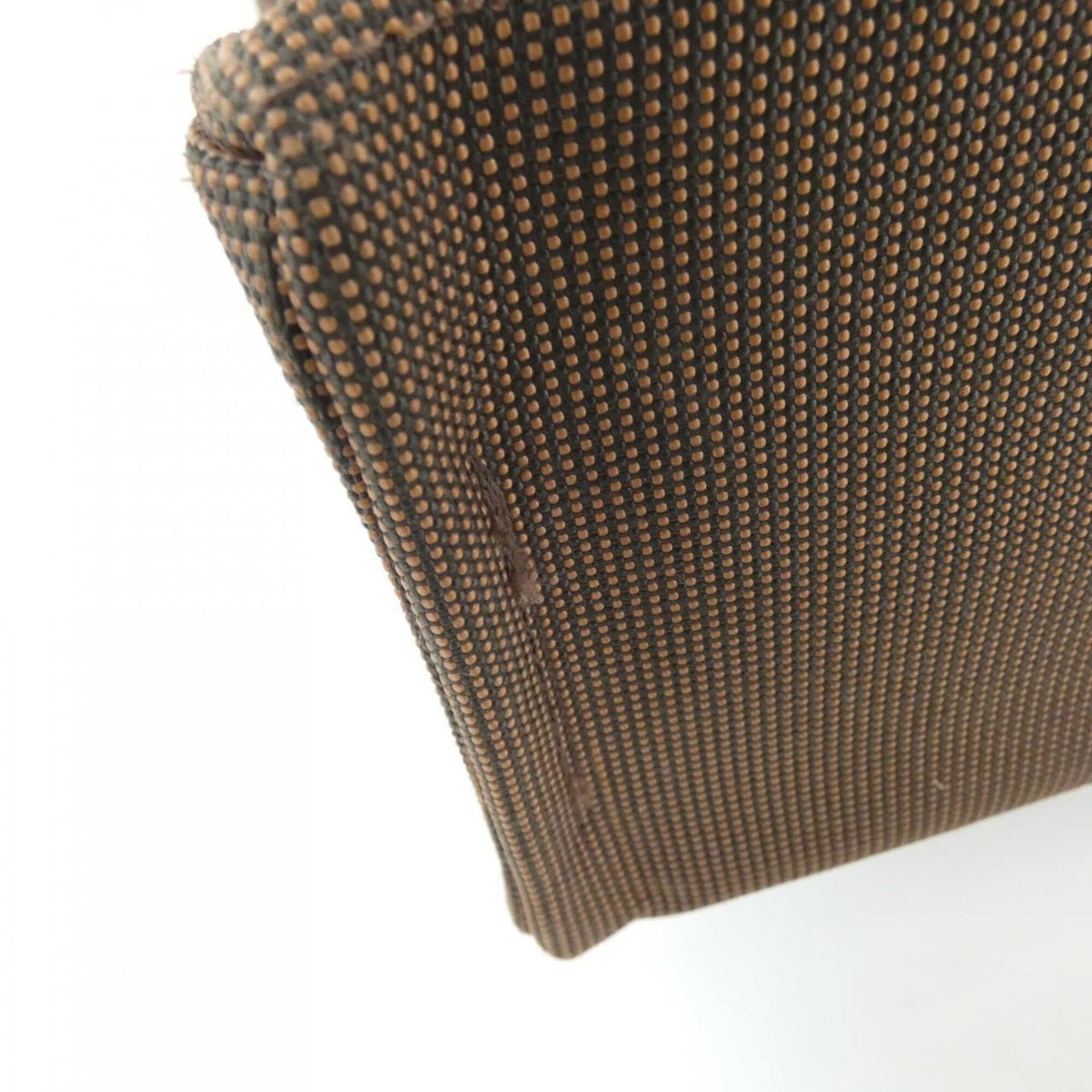 Hermes Brown Canvas Handbag (Pre-Owned)