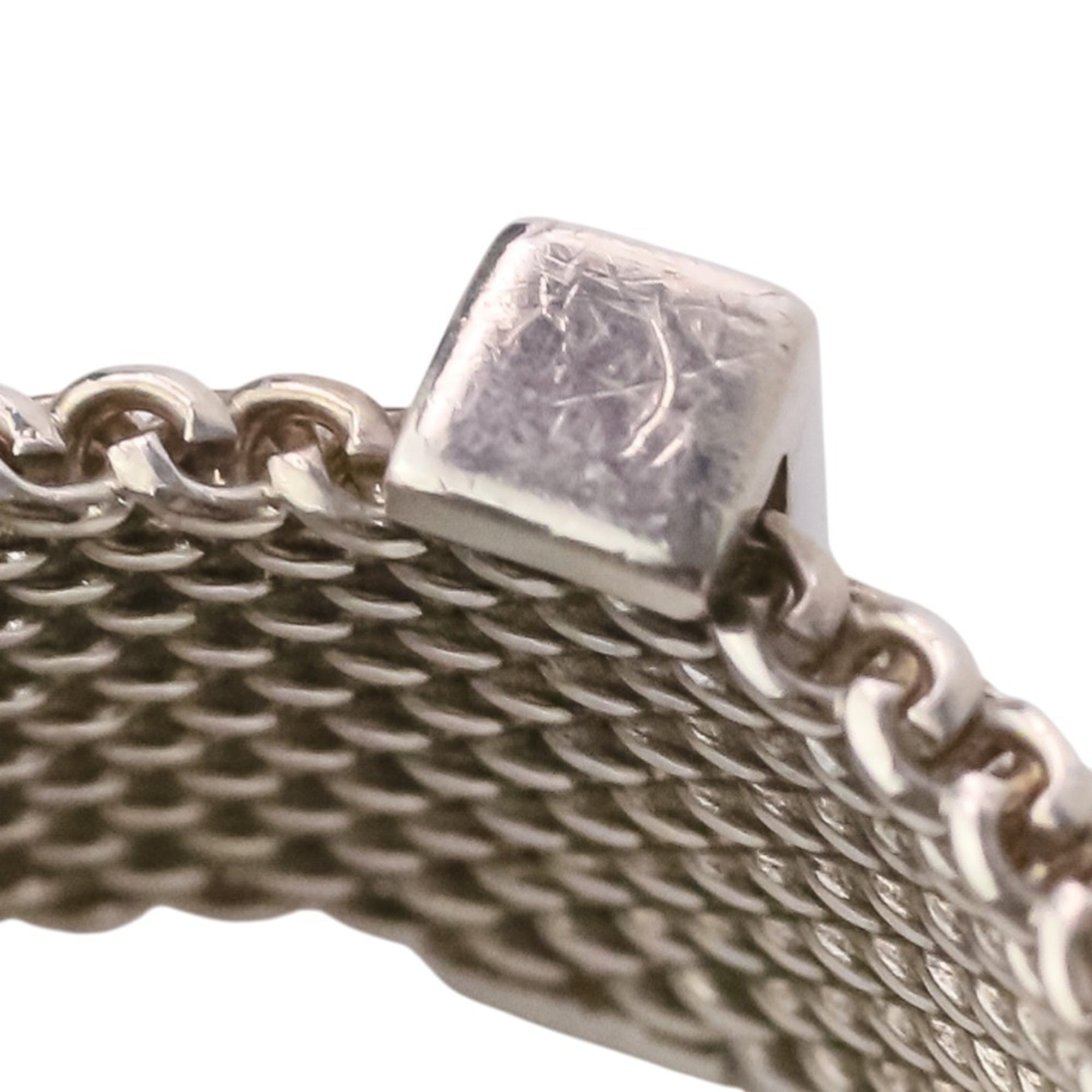 Tiffany Silver Silver 925 Band Ring (Pre-Owned)