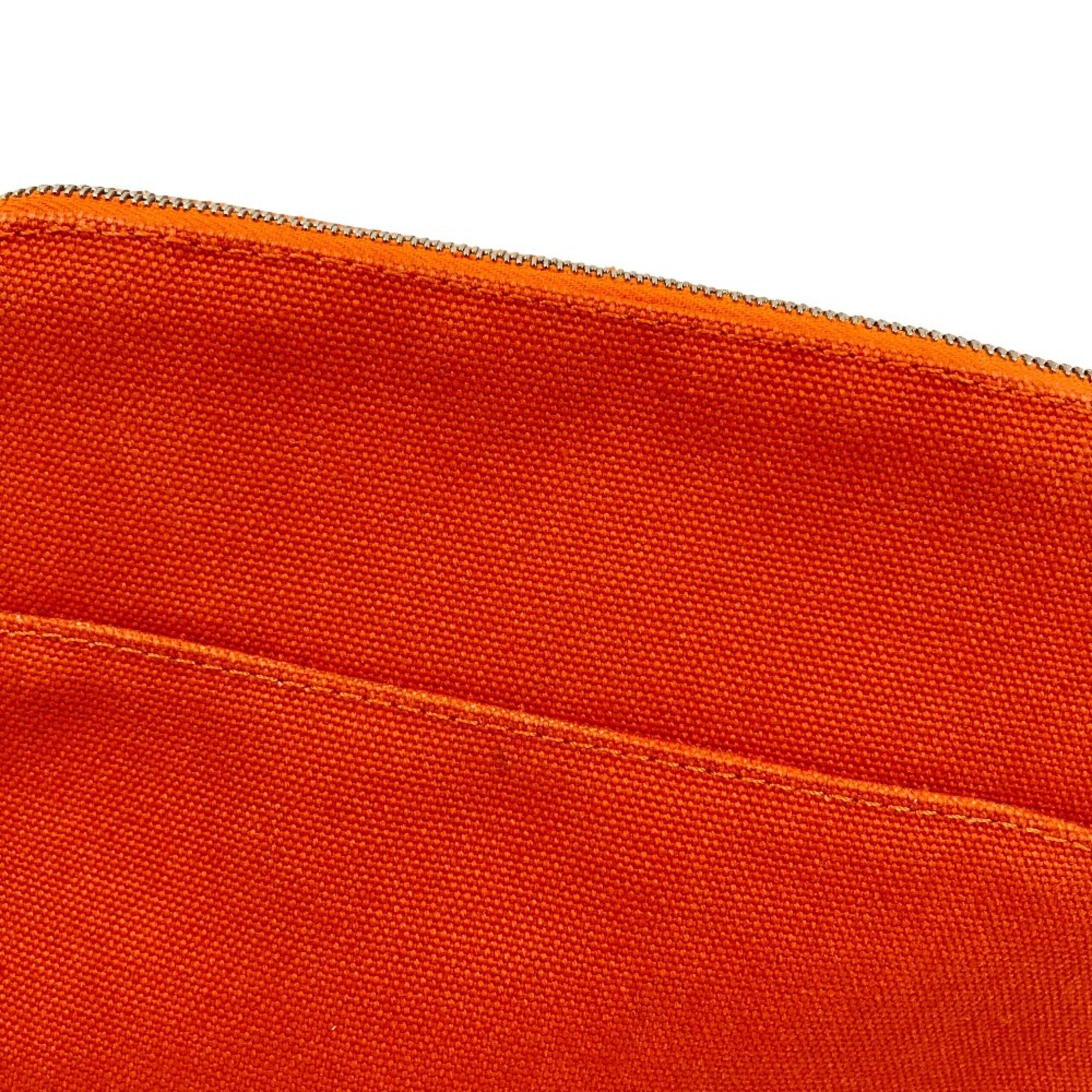 Hermes Bolide Orange Pouch (Pre-Owned)