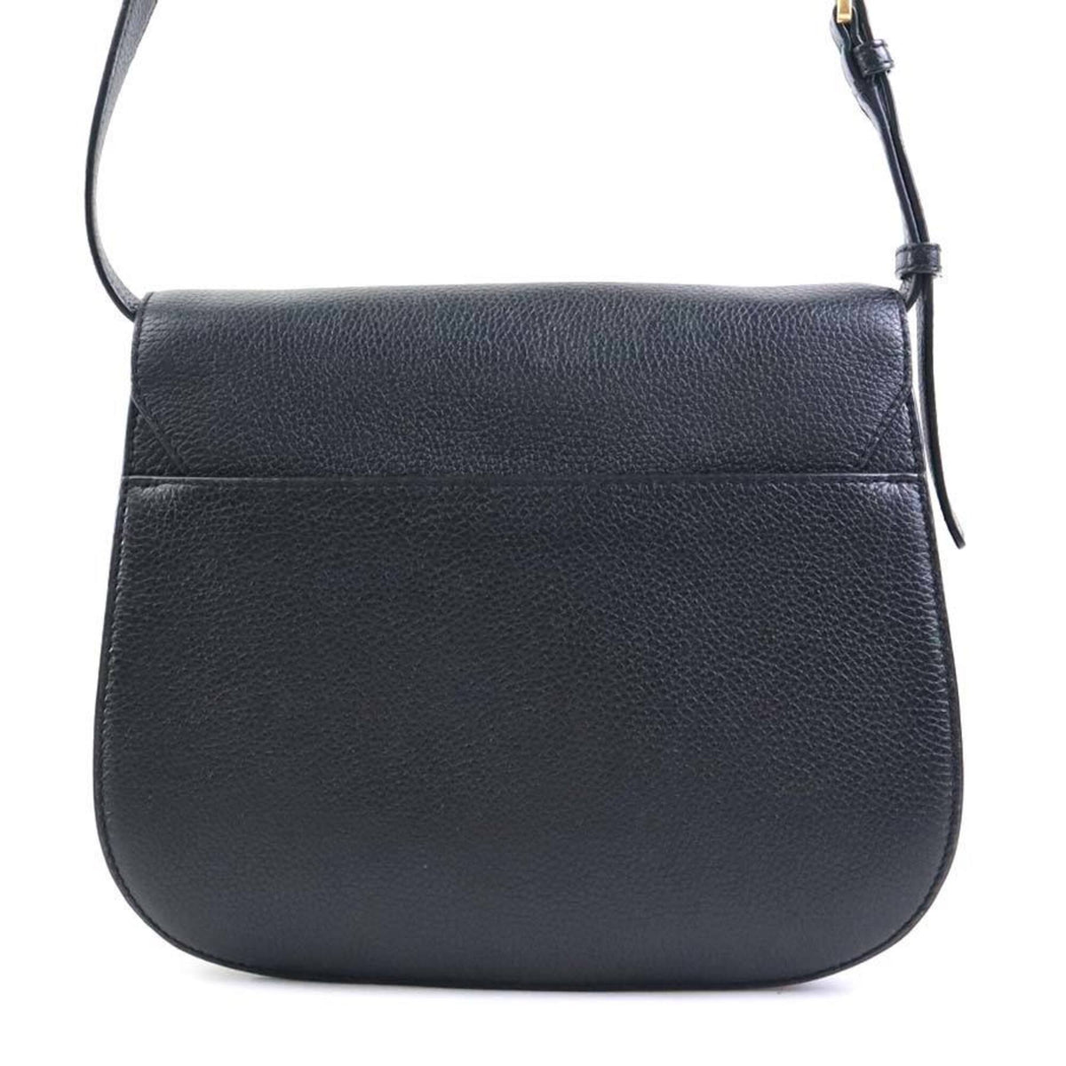 Tory Burch Black Leather Shoulder Bag (Pre-Owned)