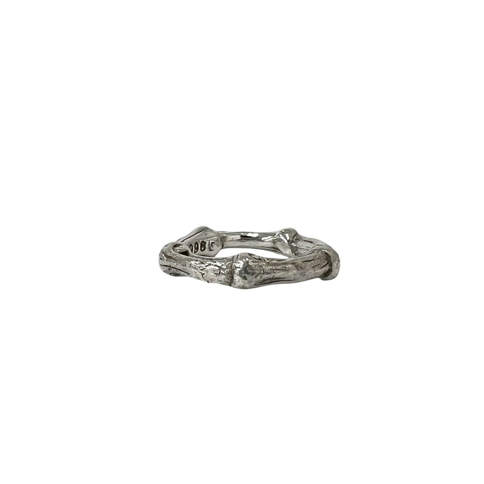 Tiffany Silver Silver 925 Band Ring (Pre-Owned)