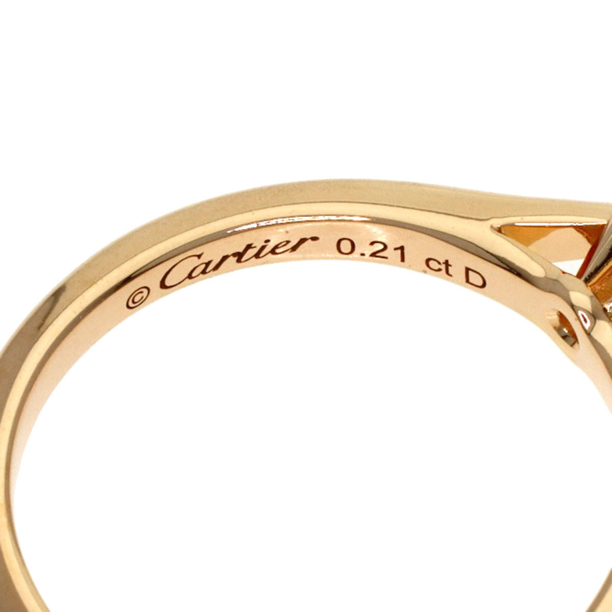 Cartier Pink Gold (18K) Band Ring (Pre-Owned)