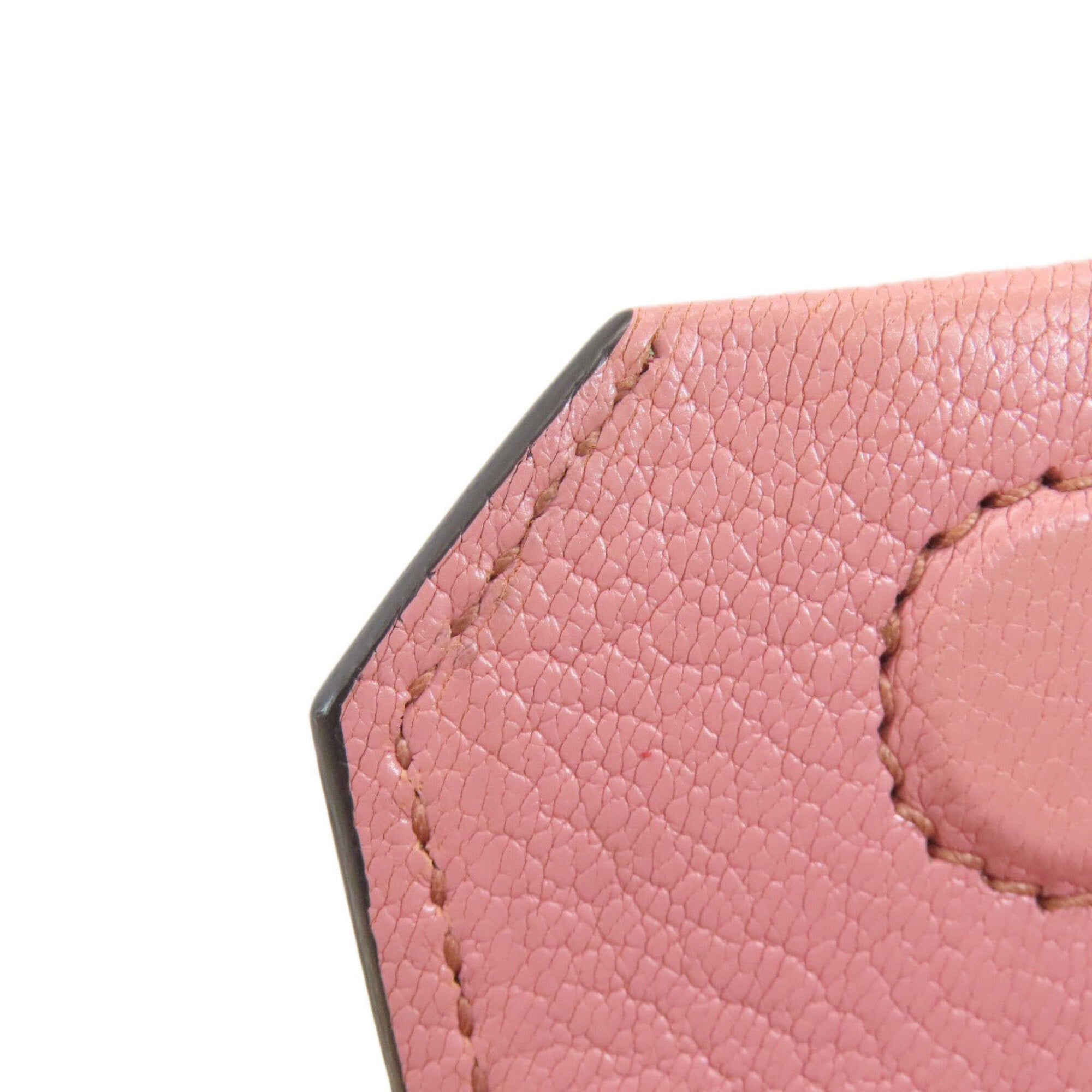 Miu Miu Pink Yellow Leather Handbag (Pre-Owned)