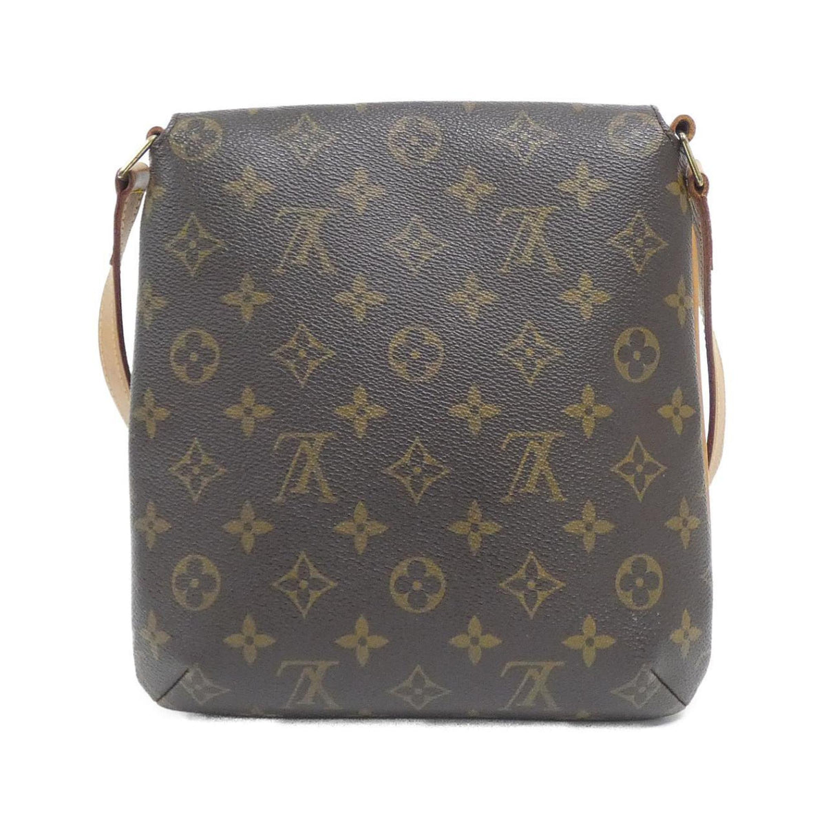 Louis Vuitton Brown Coated Canvas Shoulder Bag (Pre-Owned)