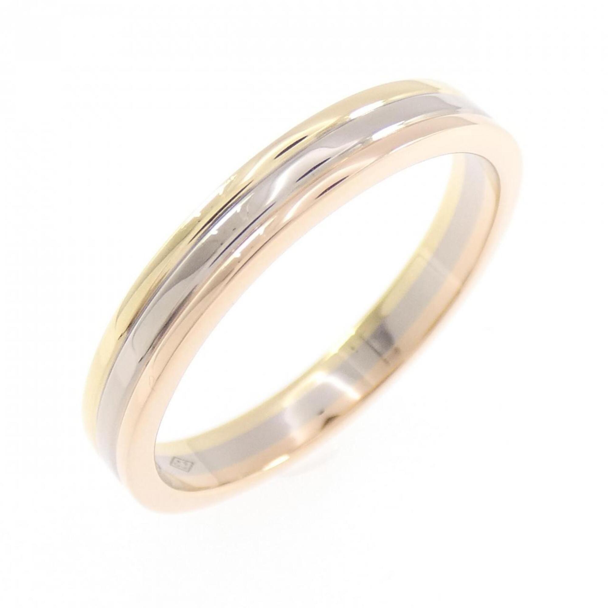 Cartier Pink Gold White Gold Yellow Gold Yellow Gold (18K) Pink Gold (18K) White Gold (18K) Band Ring (Pre-Owned)