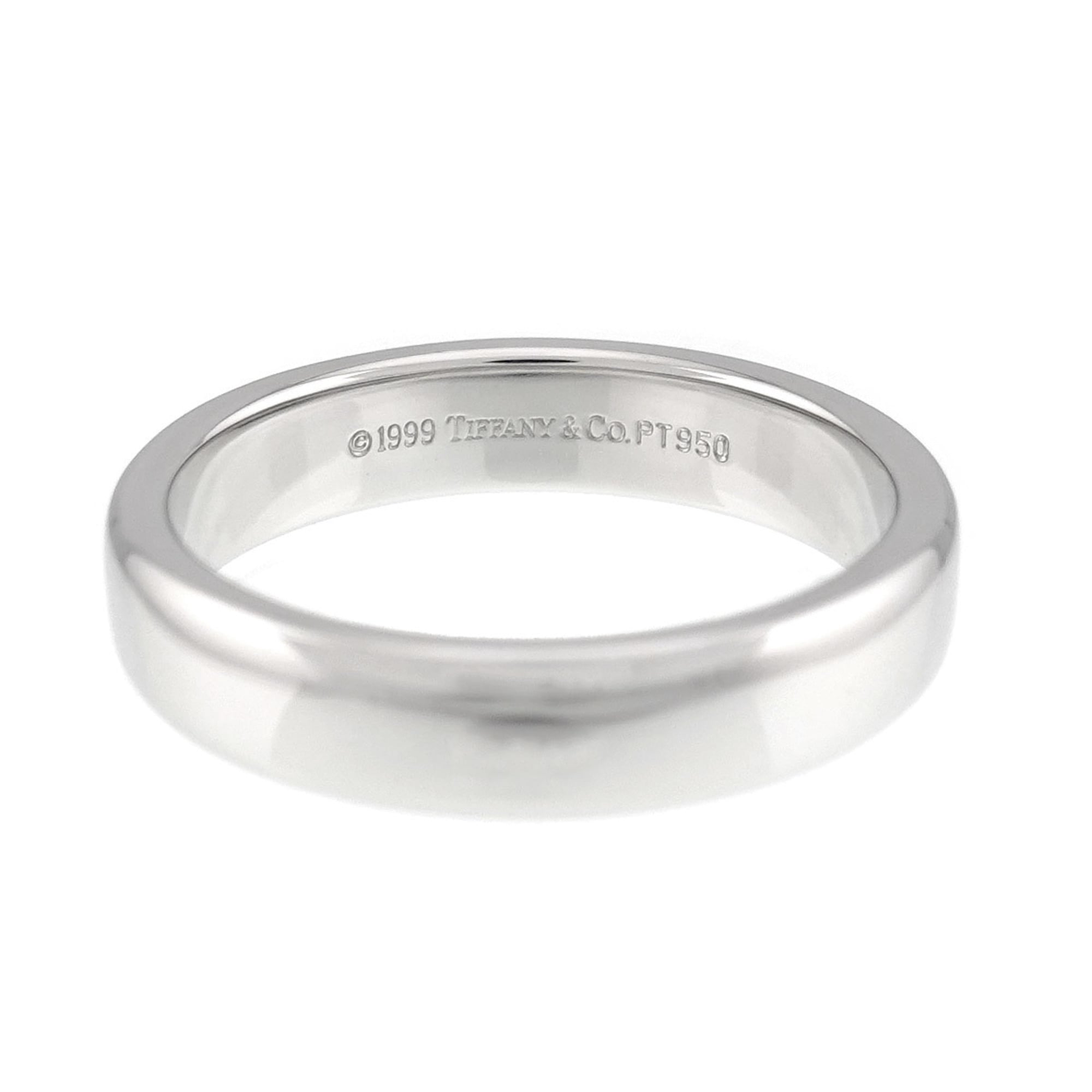 Tiffany Platinum 950 Band Ring (Pre-Owned)