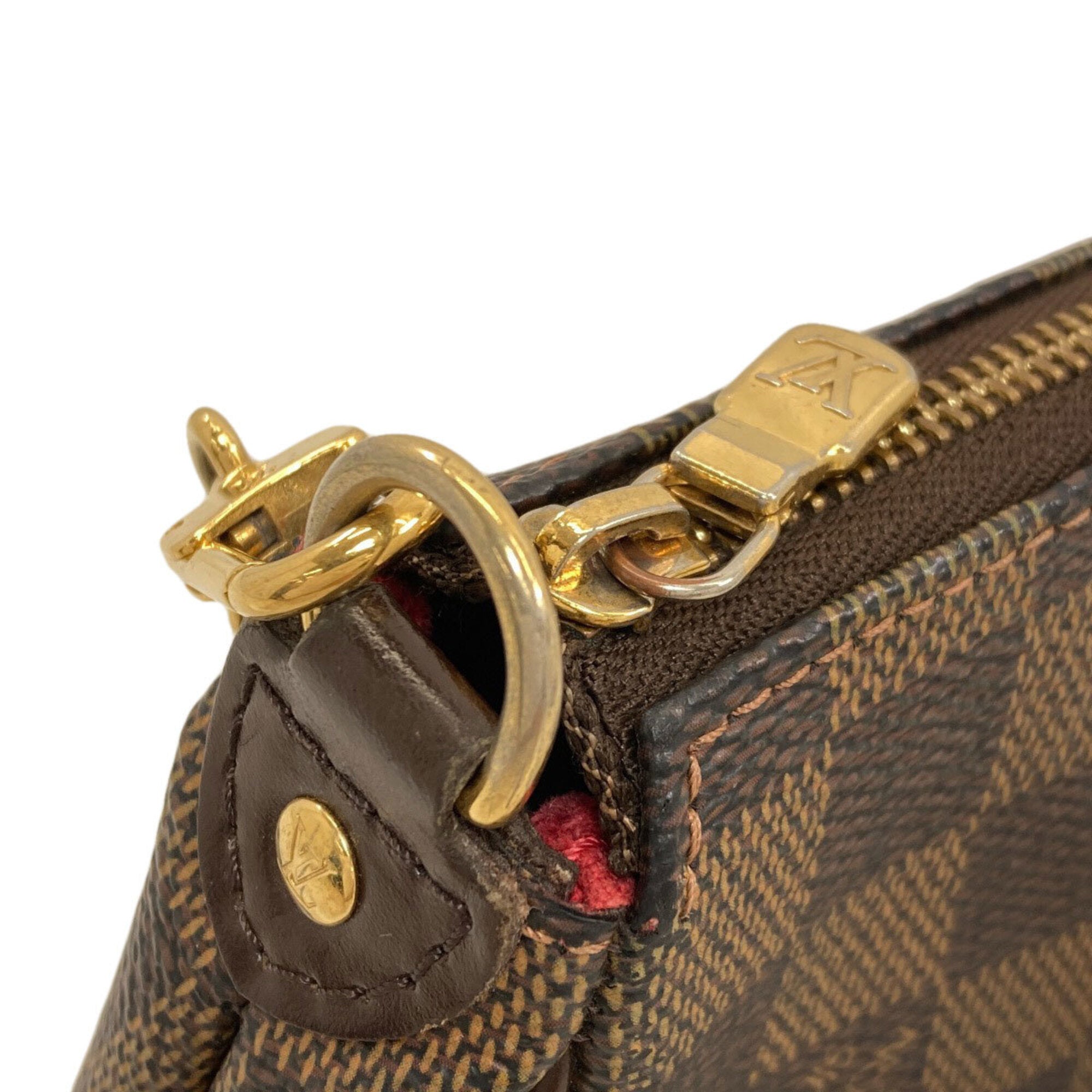 Louis Vuitton Damier Damier Canvas Ebene Damier Canvas Handbag (Pre-Owned)