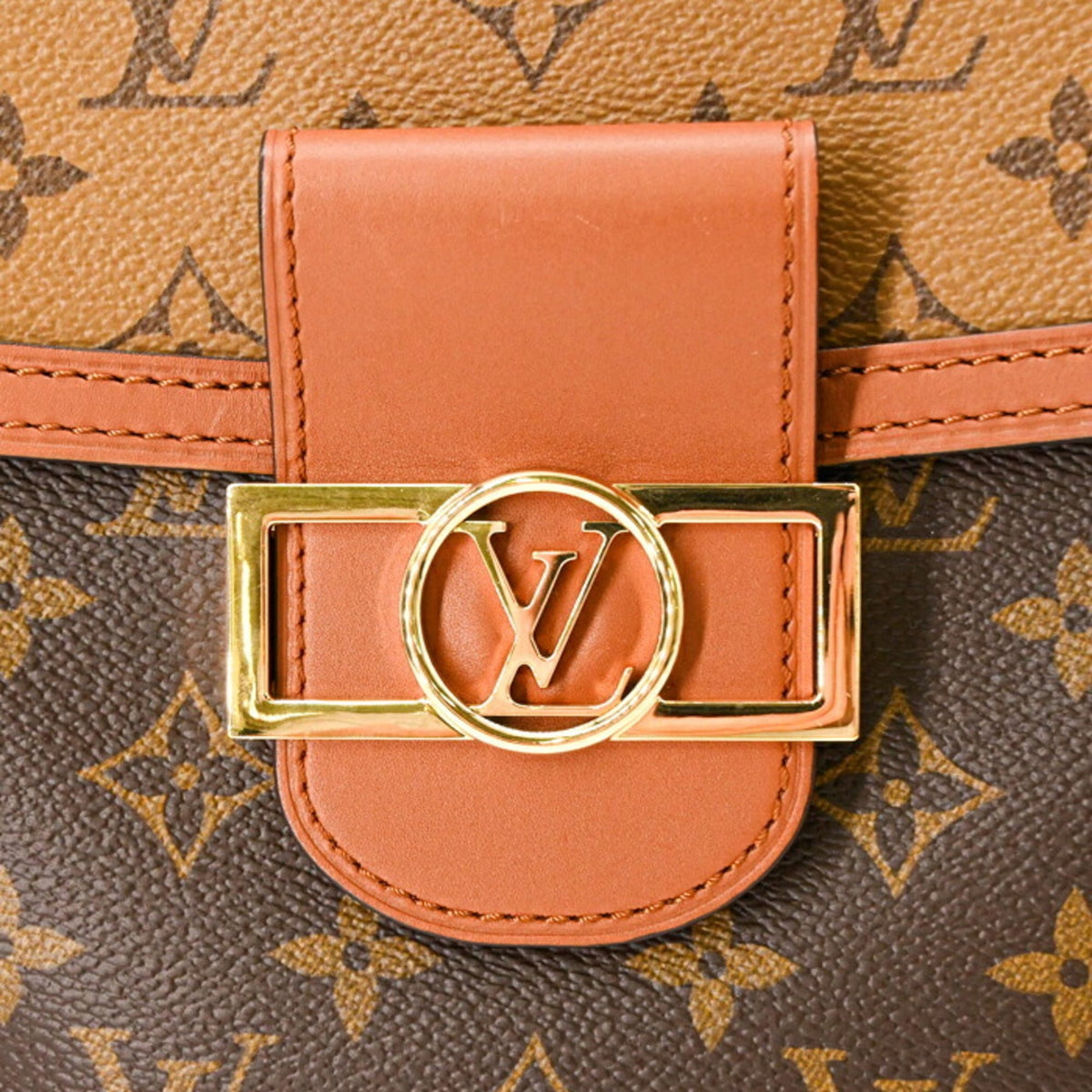 Louis Vuitton Brown Monogram Canvas Backpack (Pre-Owned)