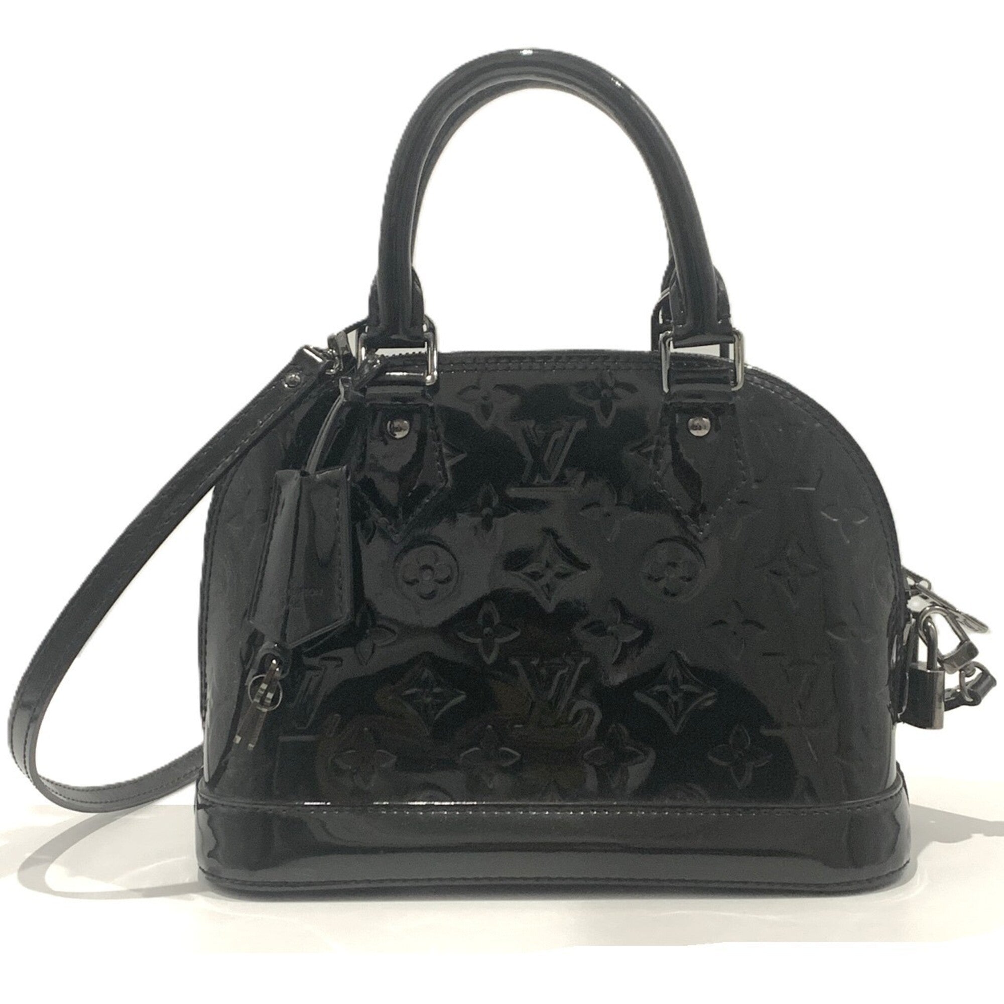 Louis Vuitton Vernis Black Vernis Shoulder Bag (Pre-Owned)